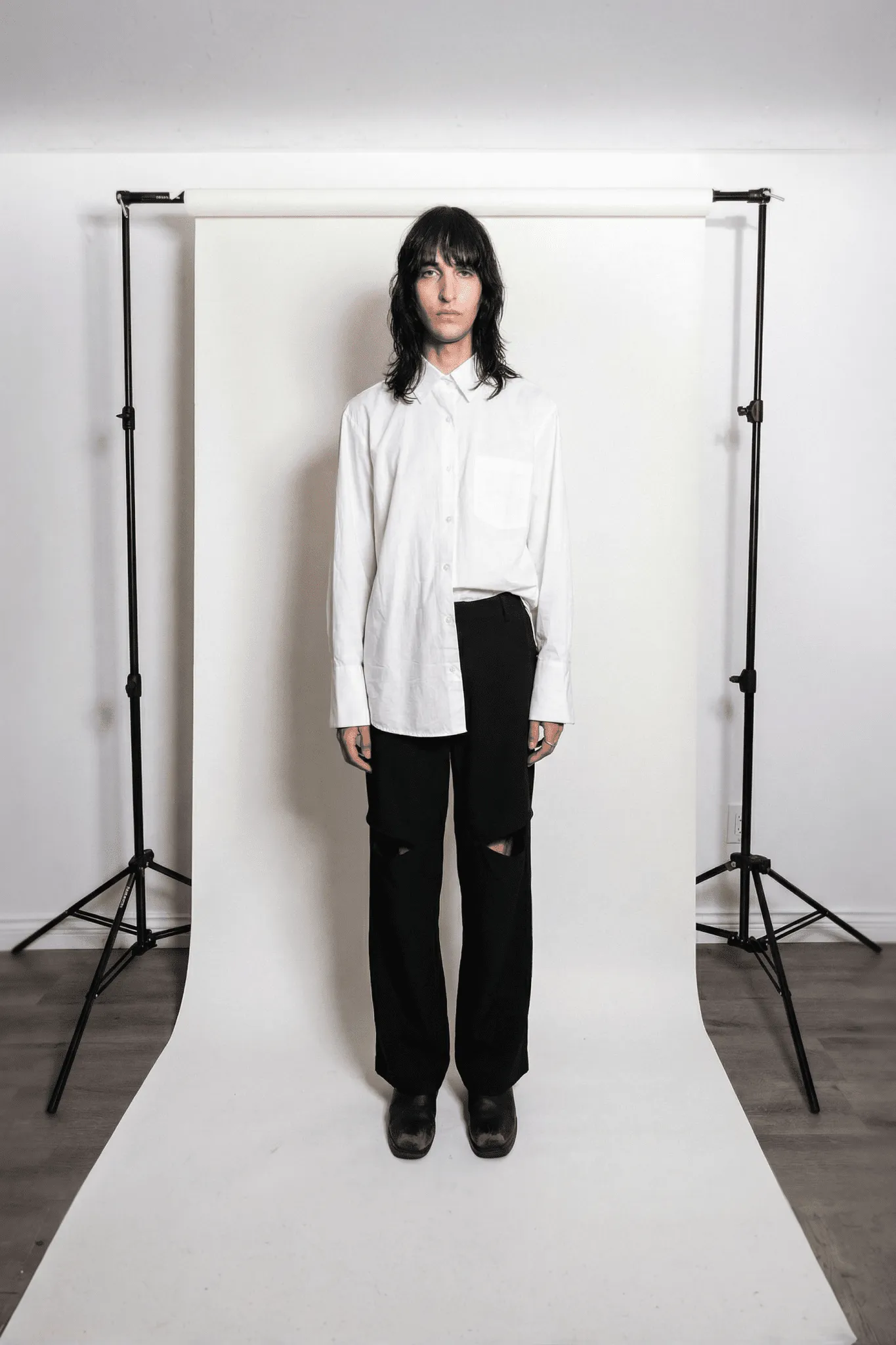 Alistair Shirt in White sold by et Tigre