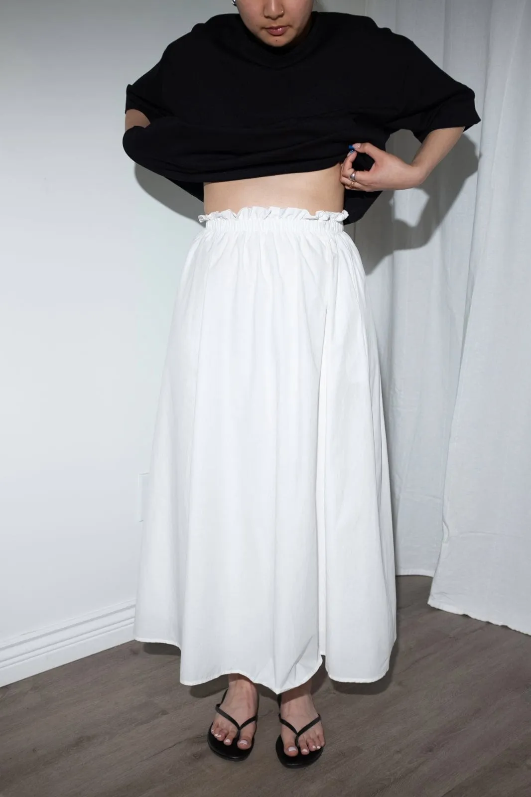 Nelda Skirt in White sold by et Tigre product image thumbnail 4