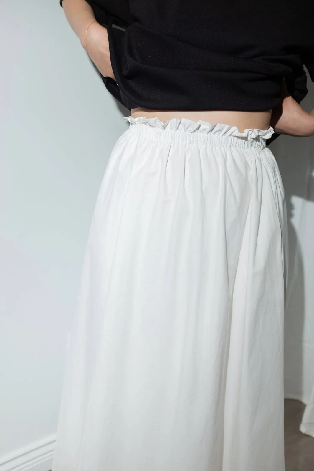 Nelda Skirt in White sold by et Tigre product image thumbnail 5
