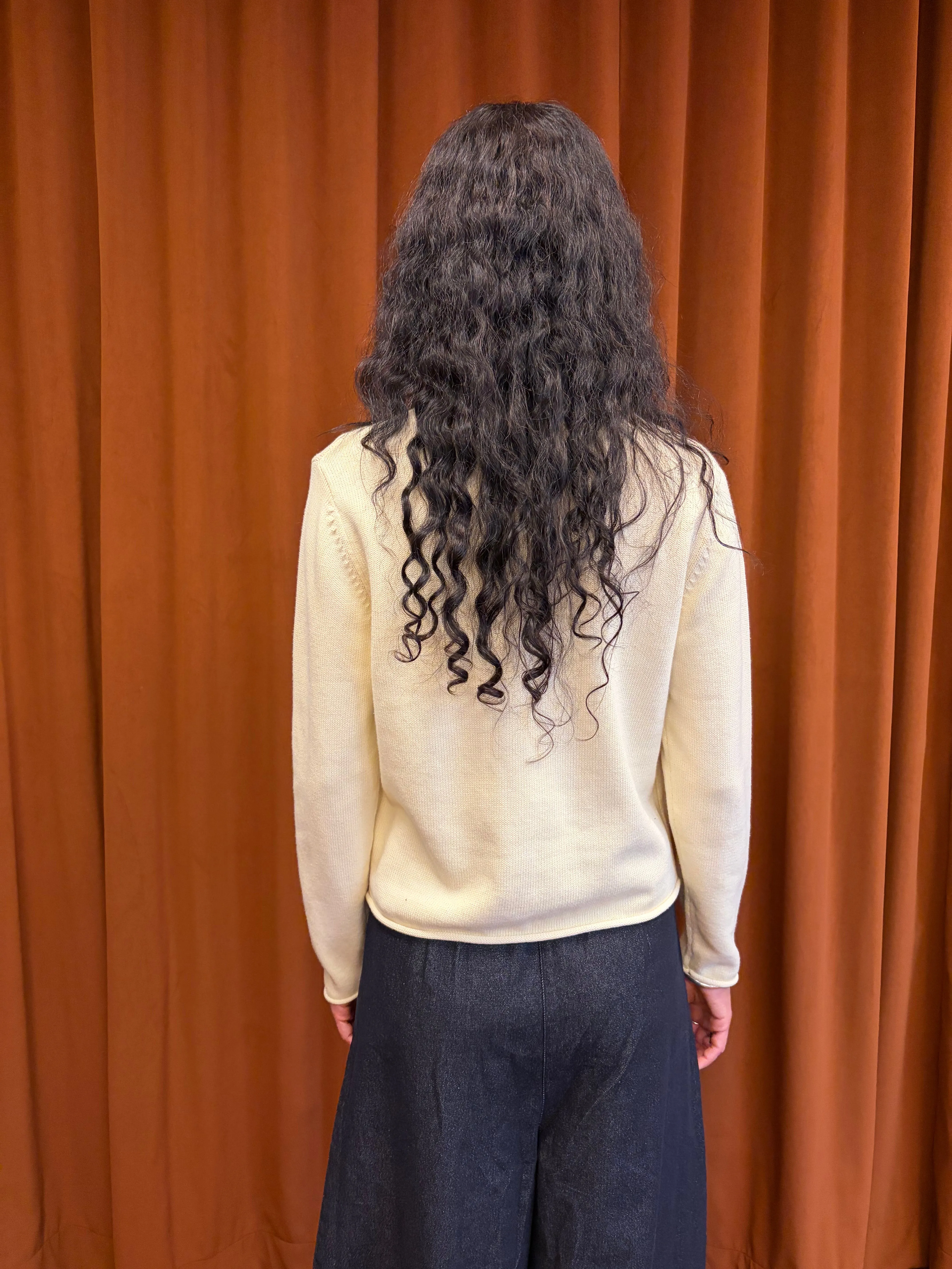 Riava Cardigan in Butter sold by et Tigre product image thumbnail 3