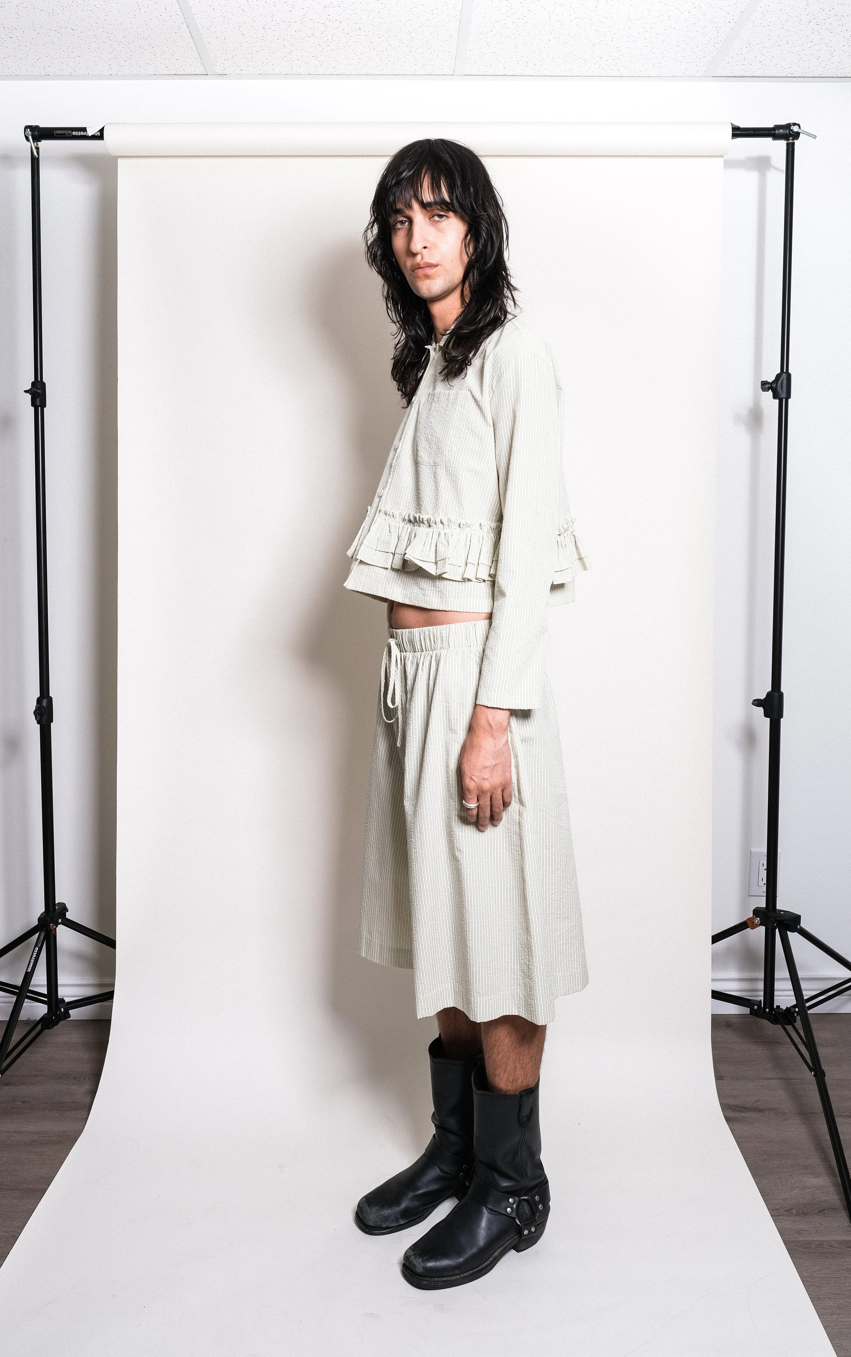 Yee Shirt in Seersucker sold by et Tigre product image thumbnail 4