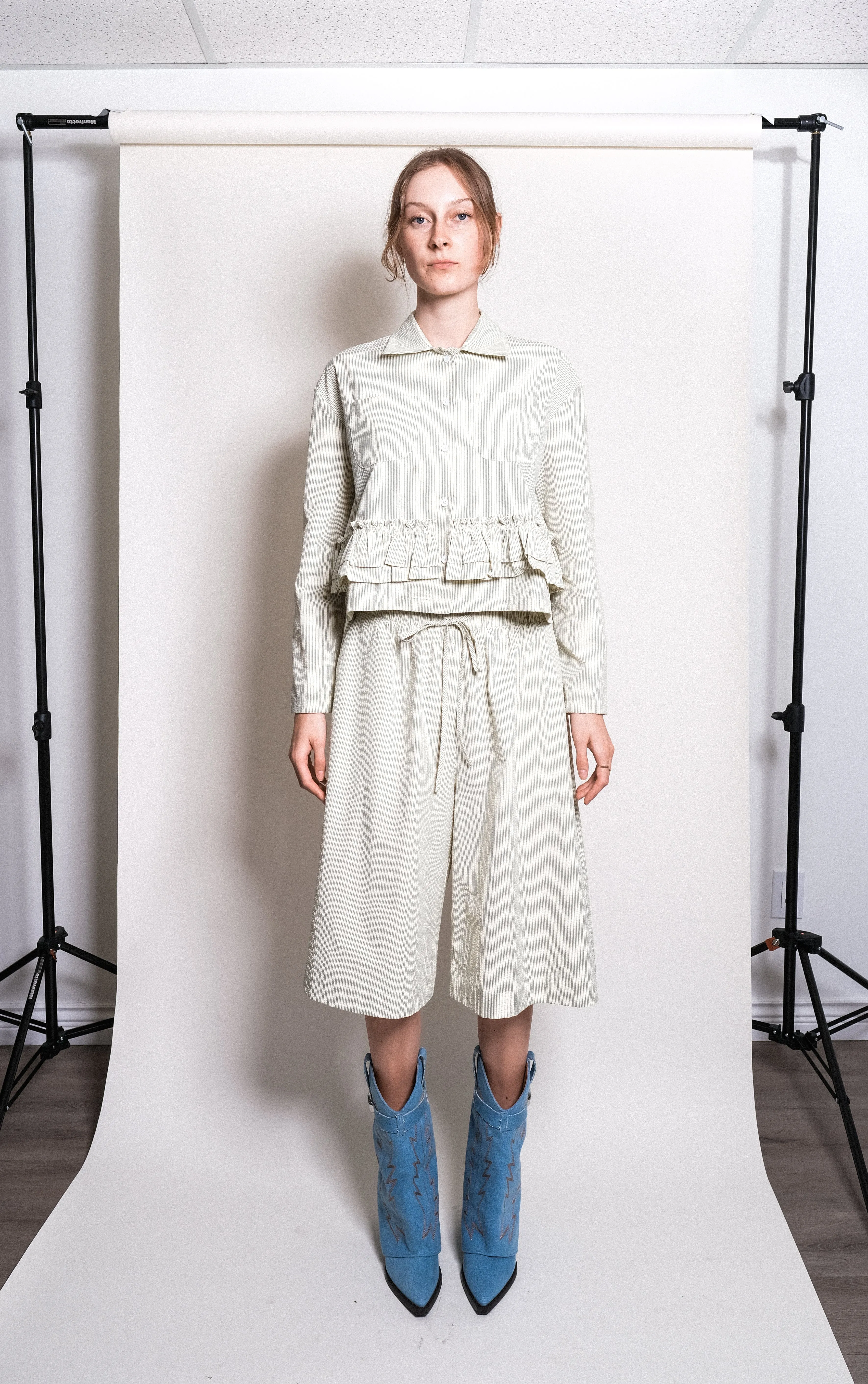 Yee Shirt in Seersucker sold by et Tigre product image thumbnail 3