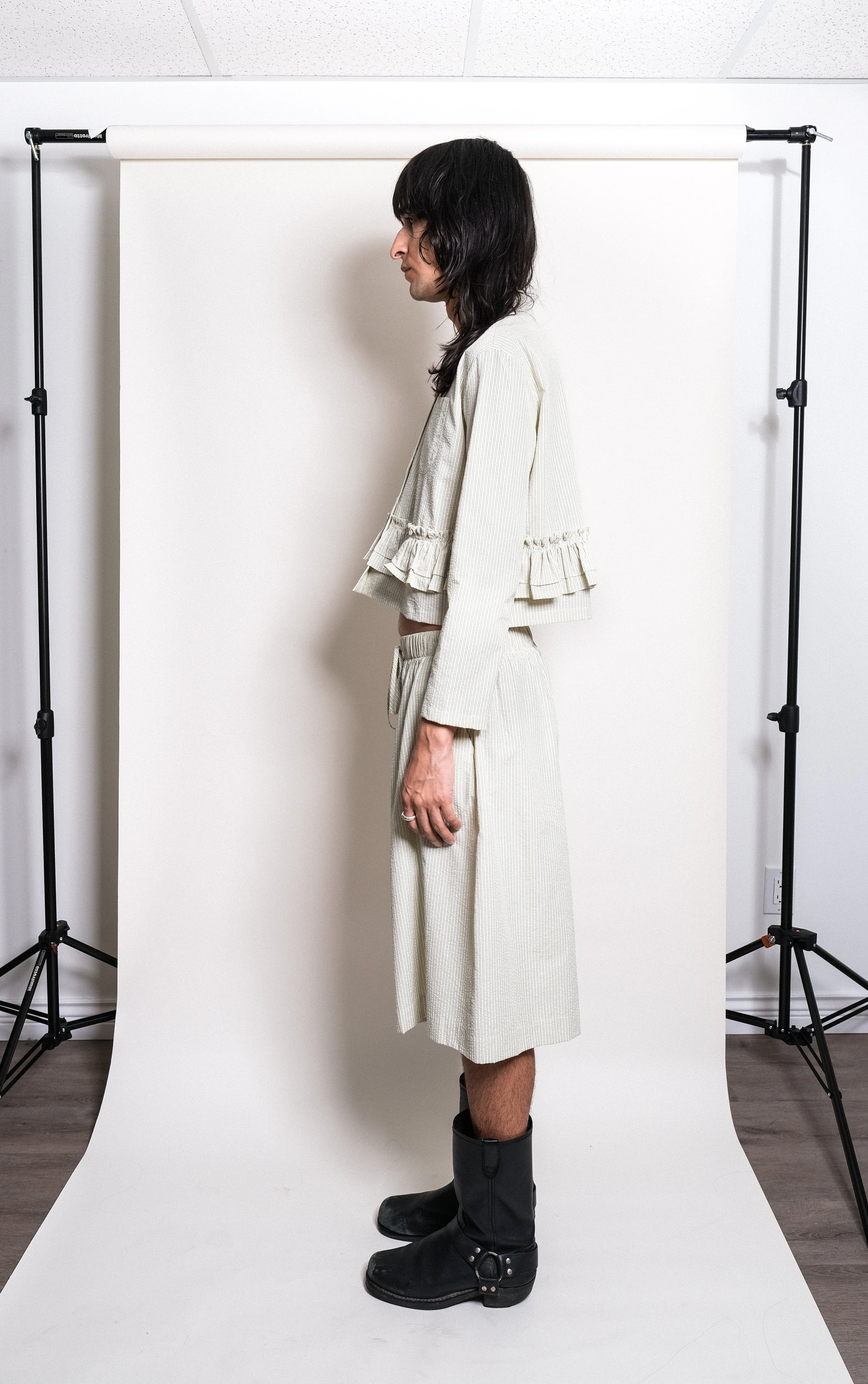 Yee Shirt in Seersucker sold by et Tigre product image thumbnail 5