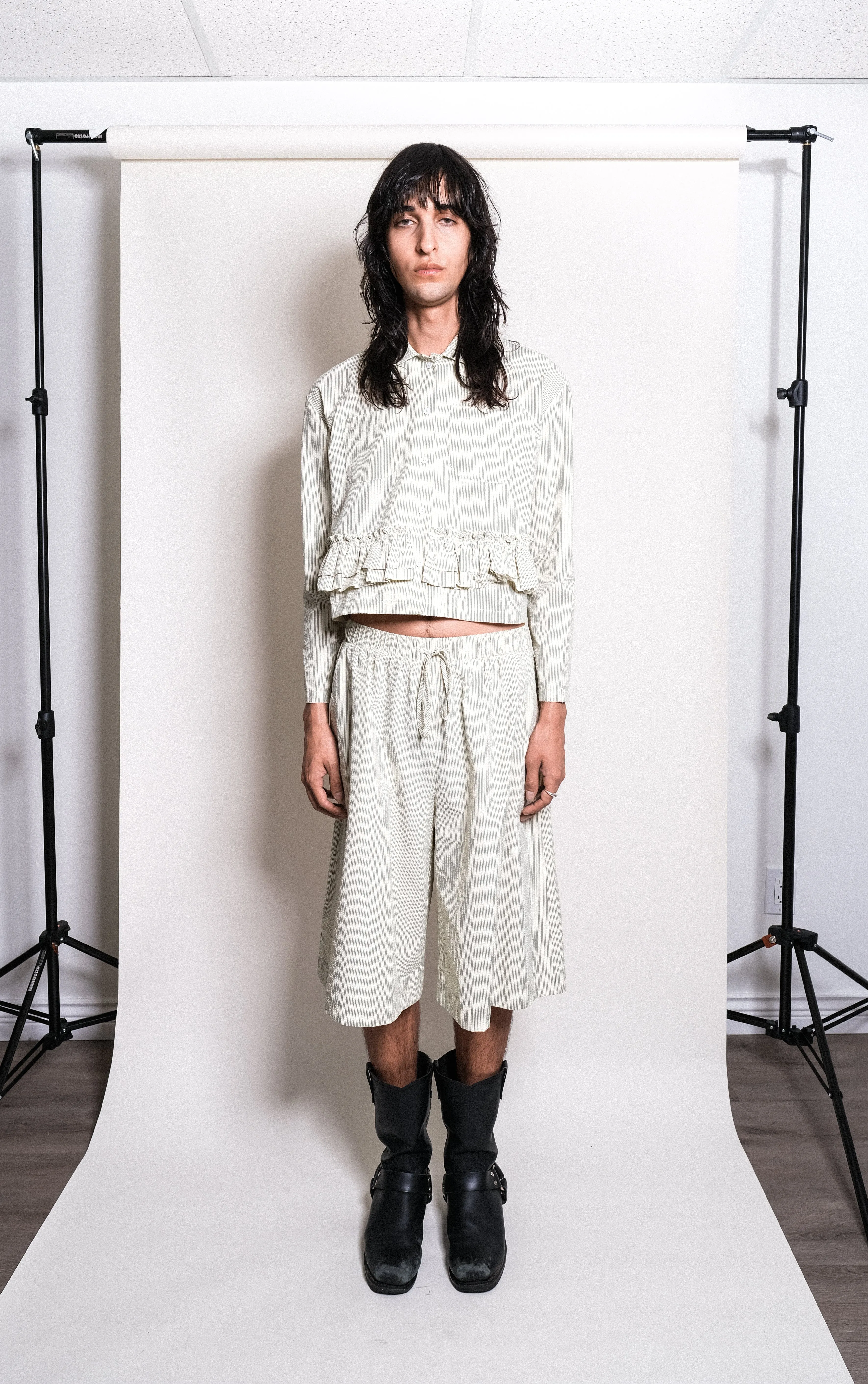 Yee Shirt in Seersucker sold by et Tigre product image thumbnail 2