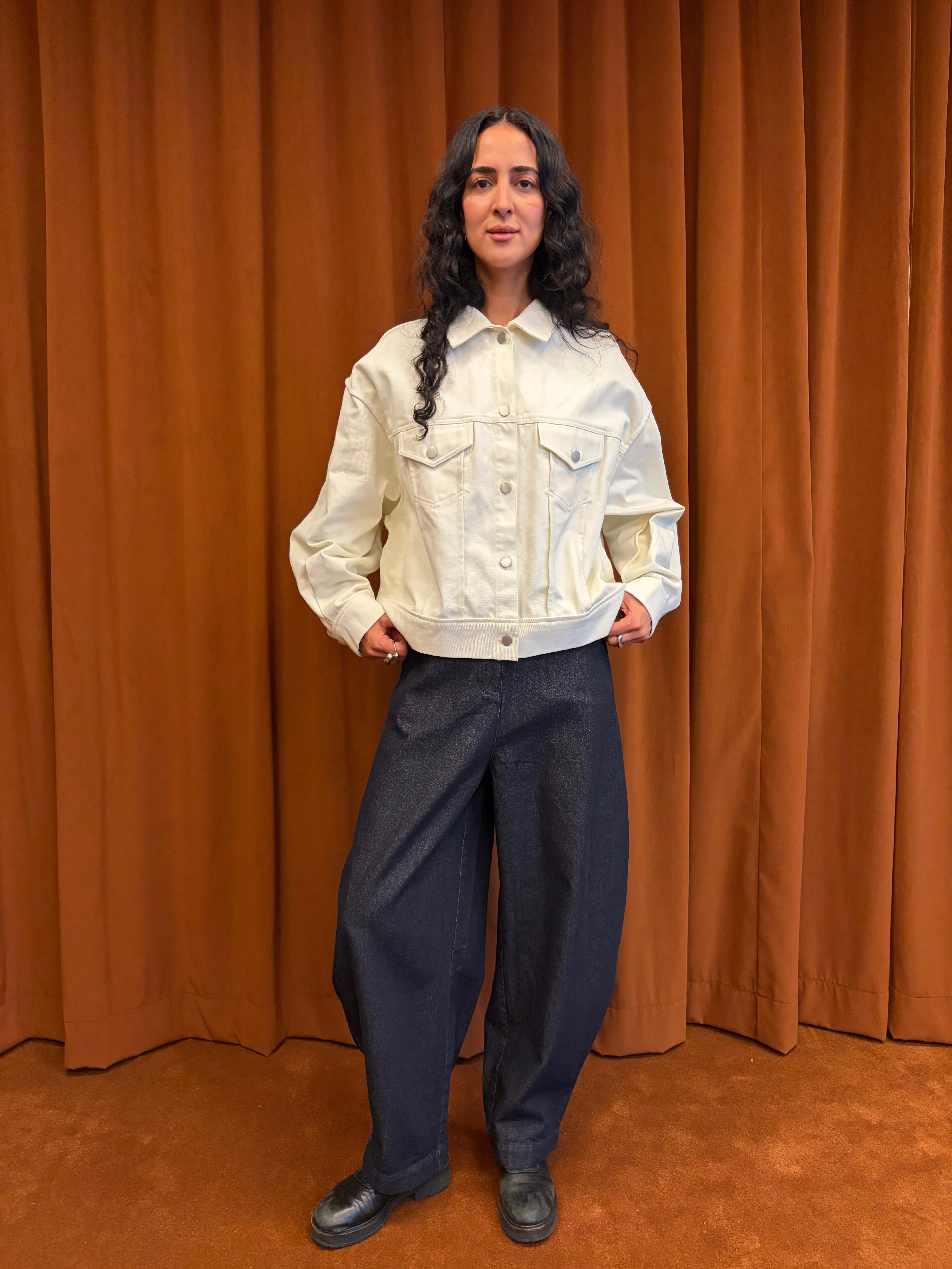 Erin Pant in Indigo Denim sold by et Tigre product image thumbnail 2