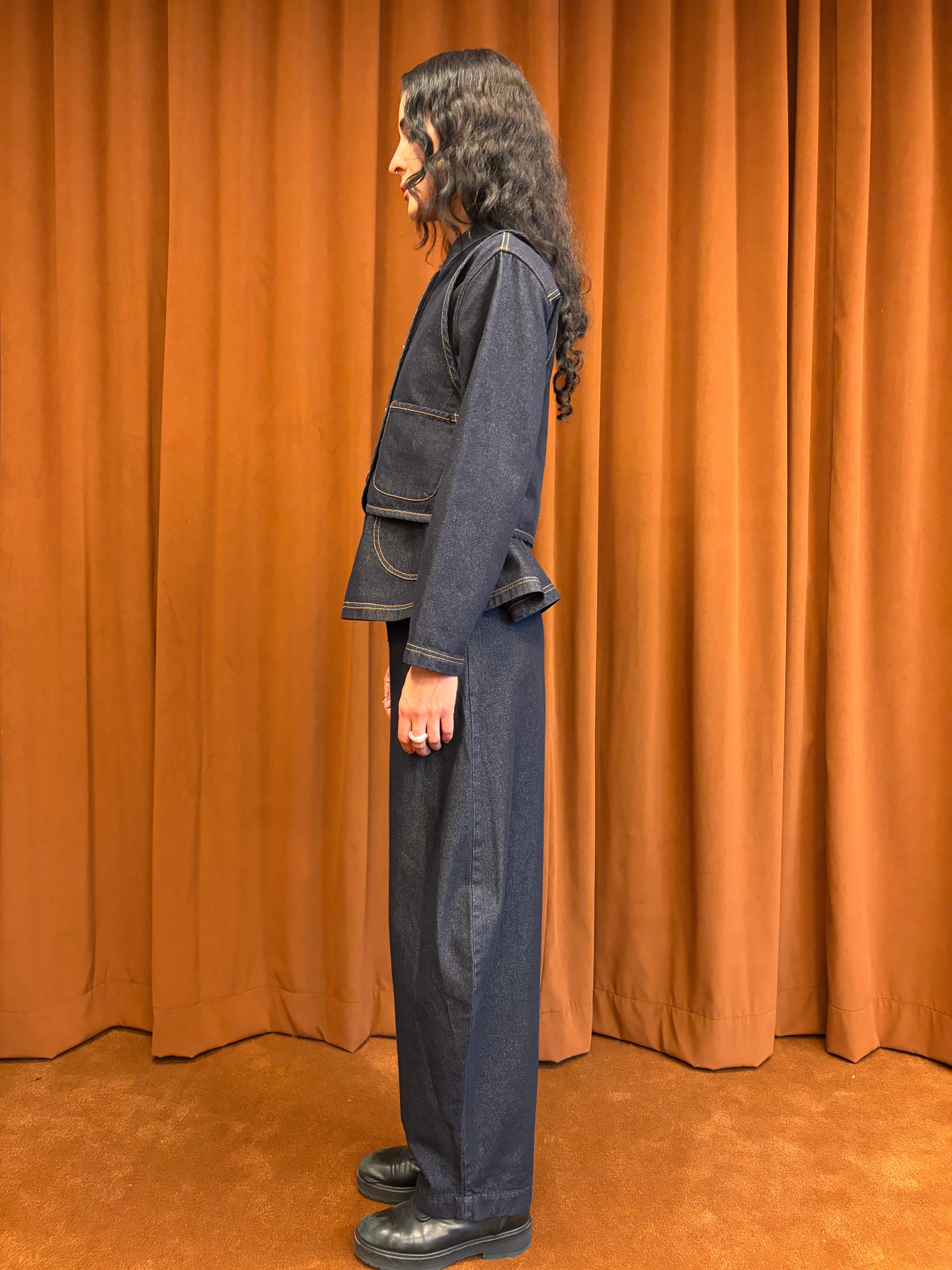 Chelito Vest in Indigo sold by et Tigre product image thumbnail 2