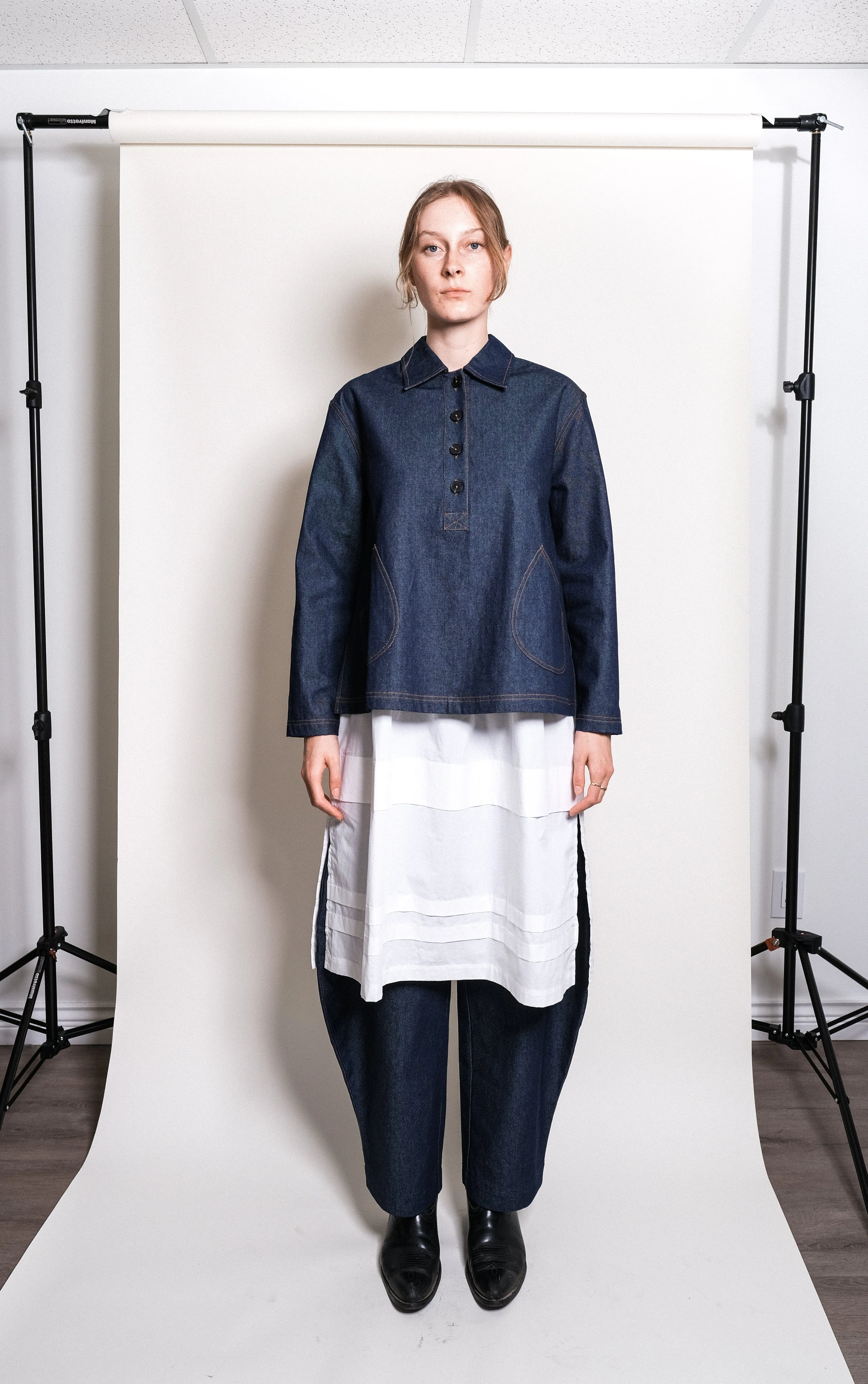 Louie Henley in Indigo sold by et Tigre product image thumbnail 5