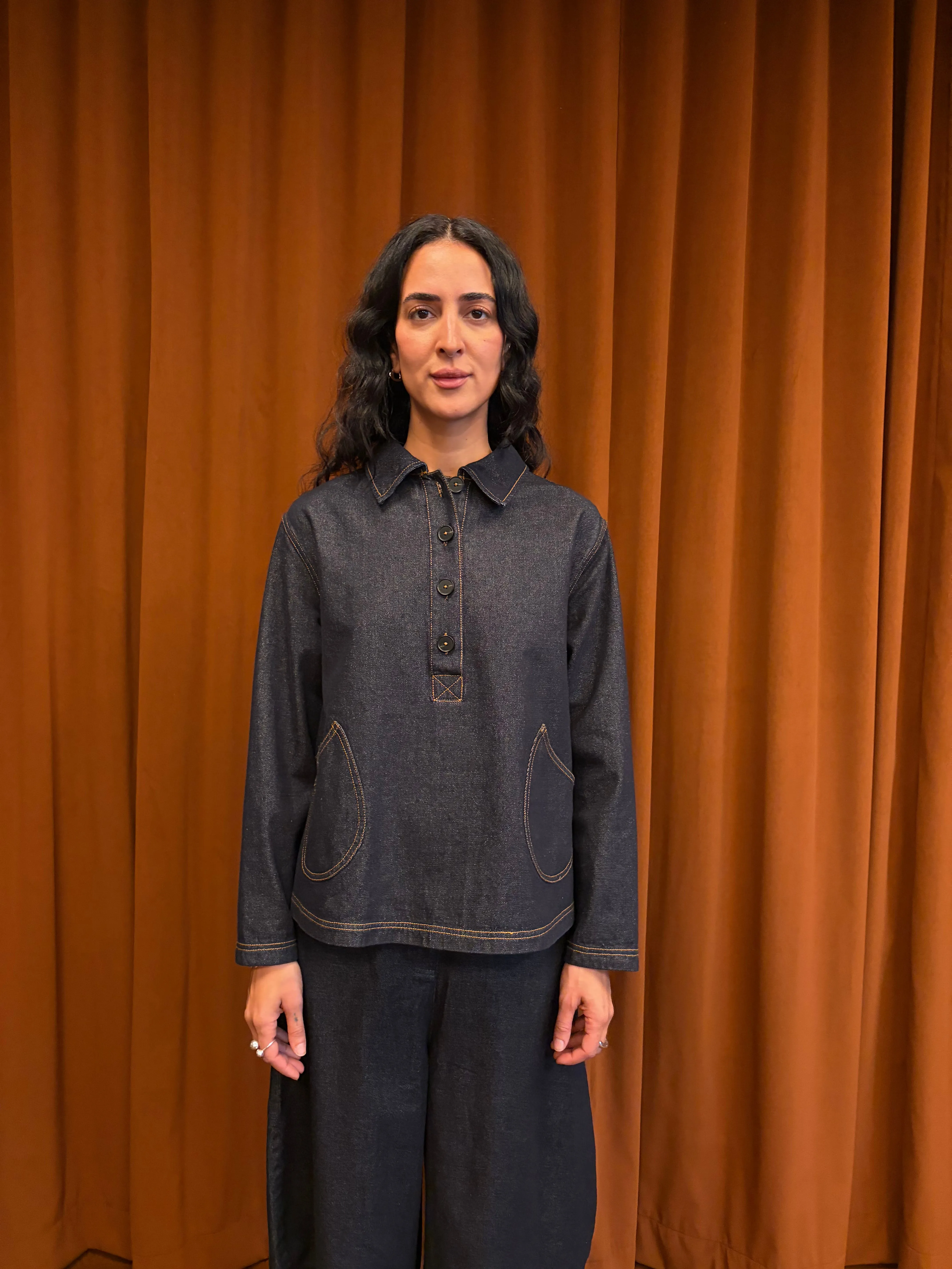 Louie Henley in Indigo sold by et Tigre