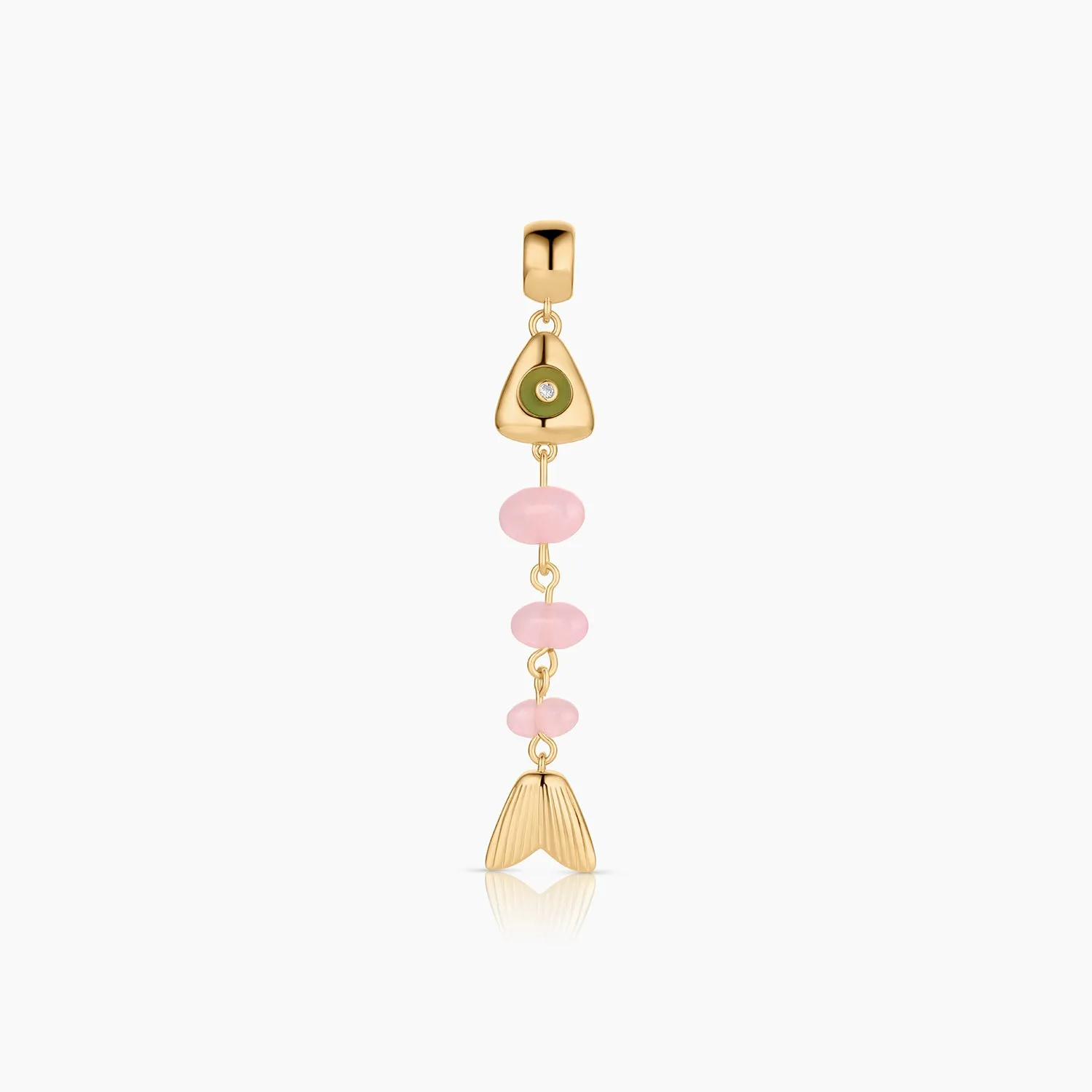 La Pez Pink Jade Fish Bail sold by Thatch