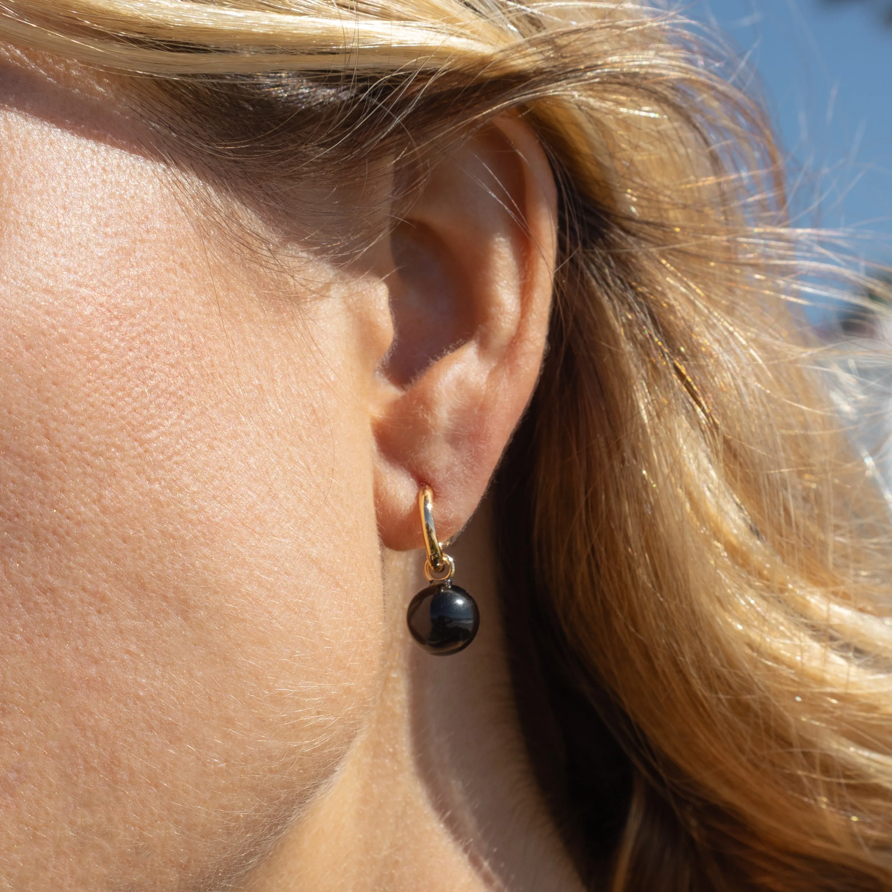 Lucille Onyx Earring Charms sold by Thatch product image thumbnail 2