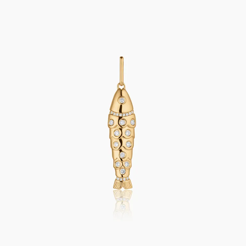Goldie Pavé Fish made by Thatch