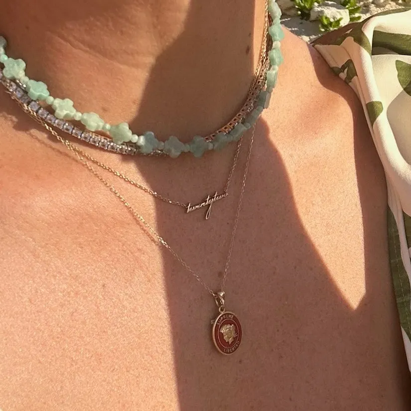 Custom Script Necklace sold by Thatch product image thumbnail 3