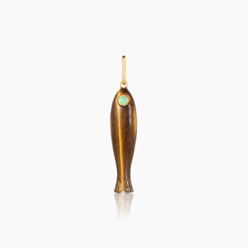 Fortuna Tiger’s Eye Fish made by Thatch