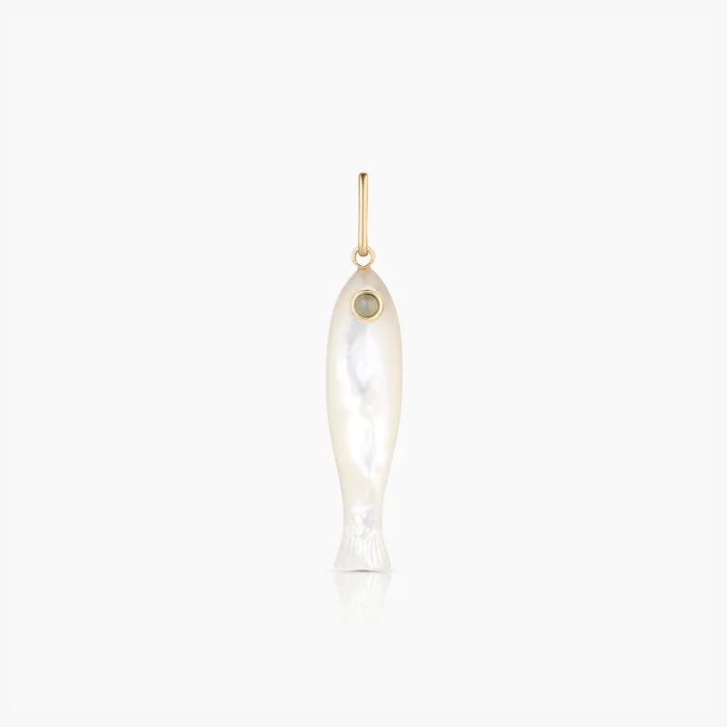 Fortuna Mother Of Pearl Fish made by Thatch
