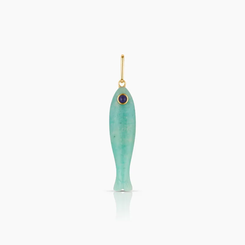 Fortuna Amazonite Fish made by Thatch