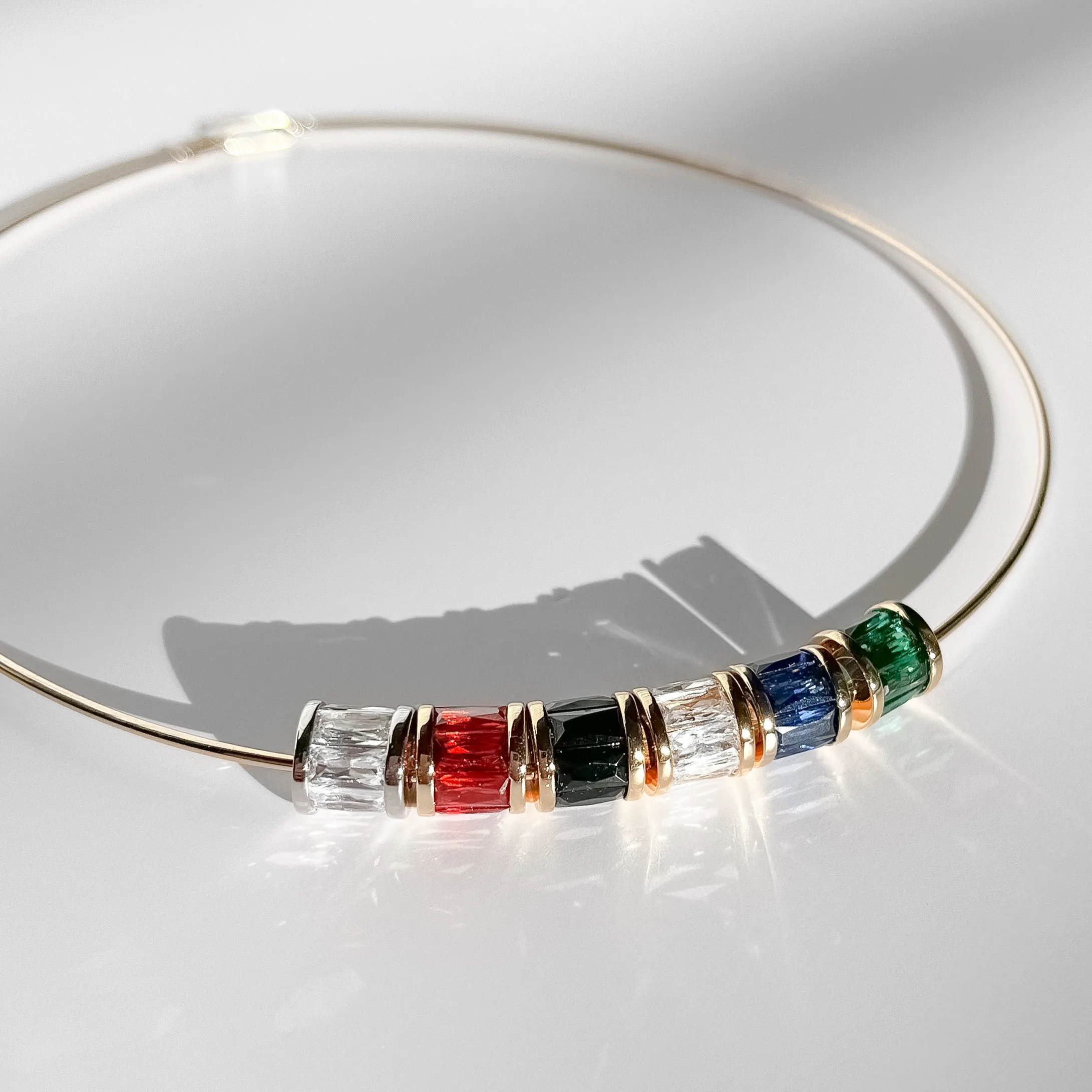 Delphin Red Choker Necklace sold by Thatch product image thumbnail 3