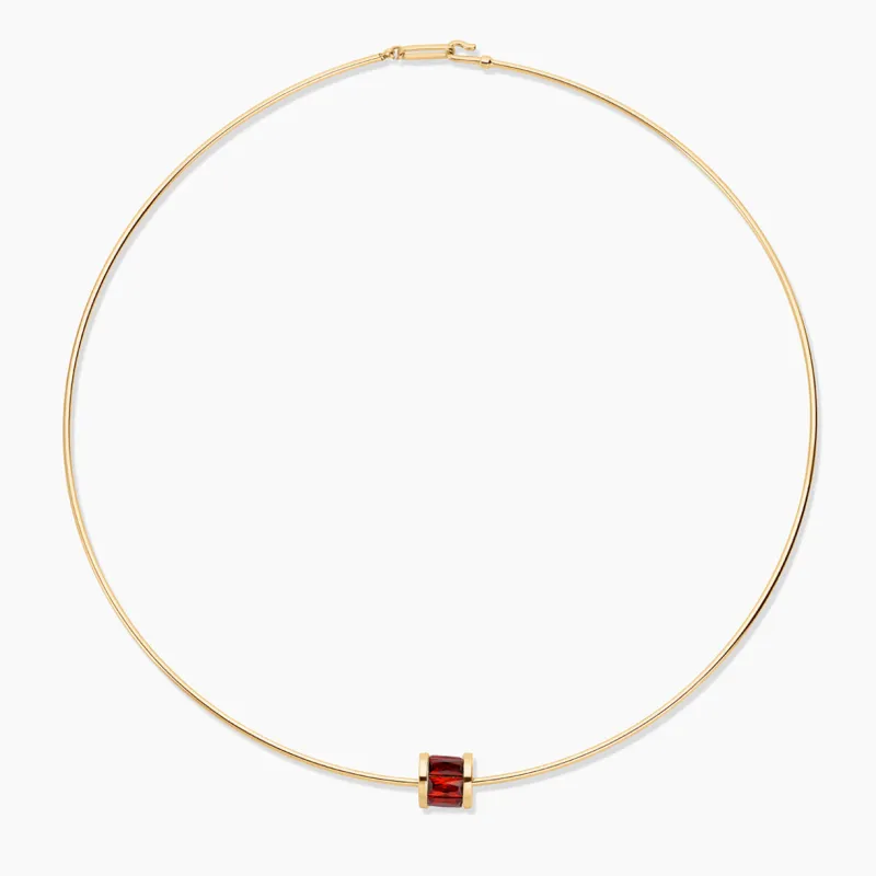 Delphin Red Choker Necklace made by Thatch