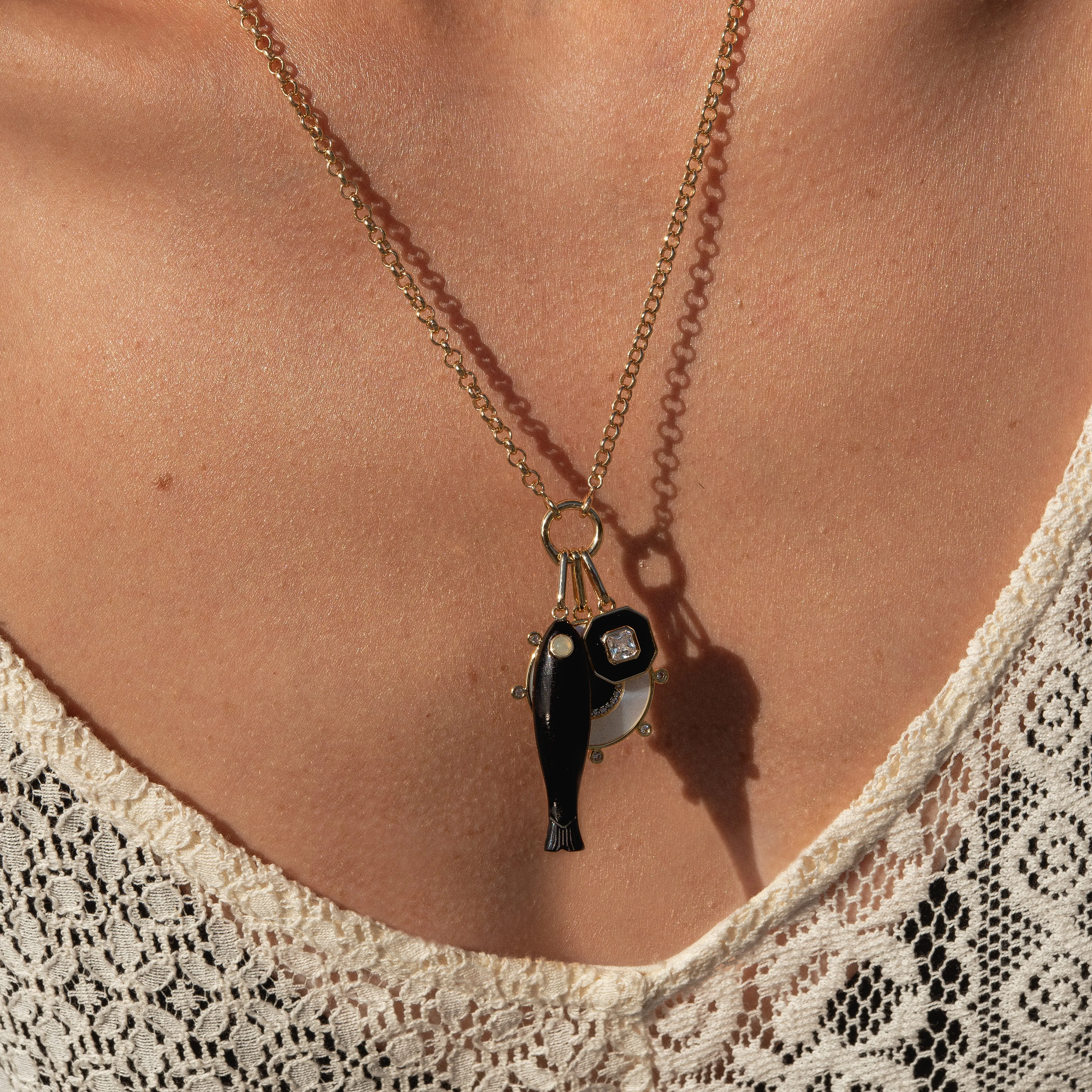 Santorini Necklace sold by Thatch product image thumbnail 3