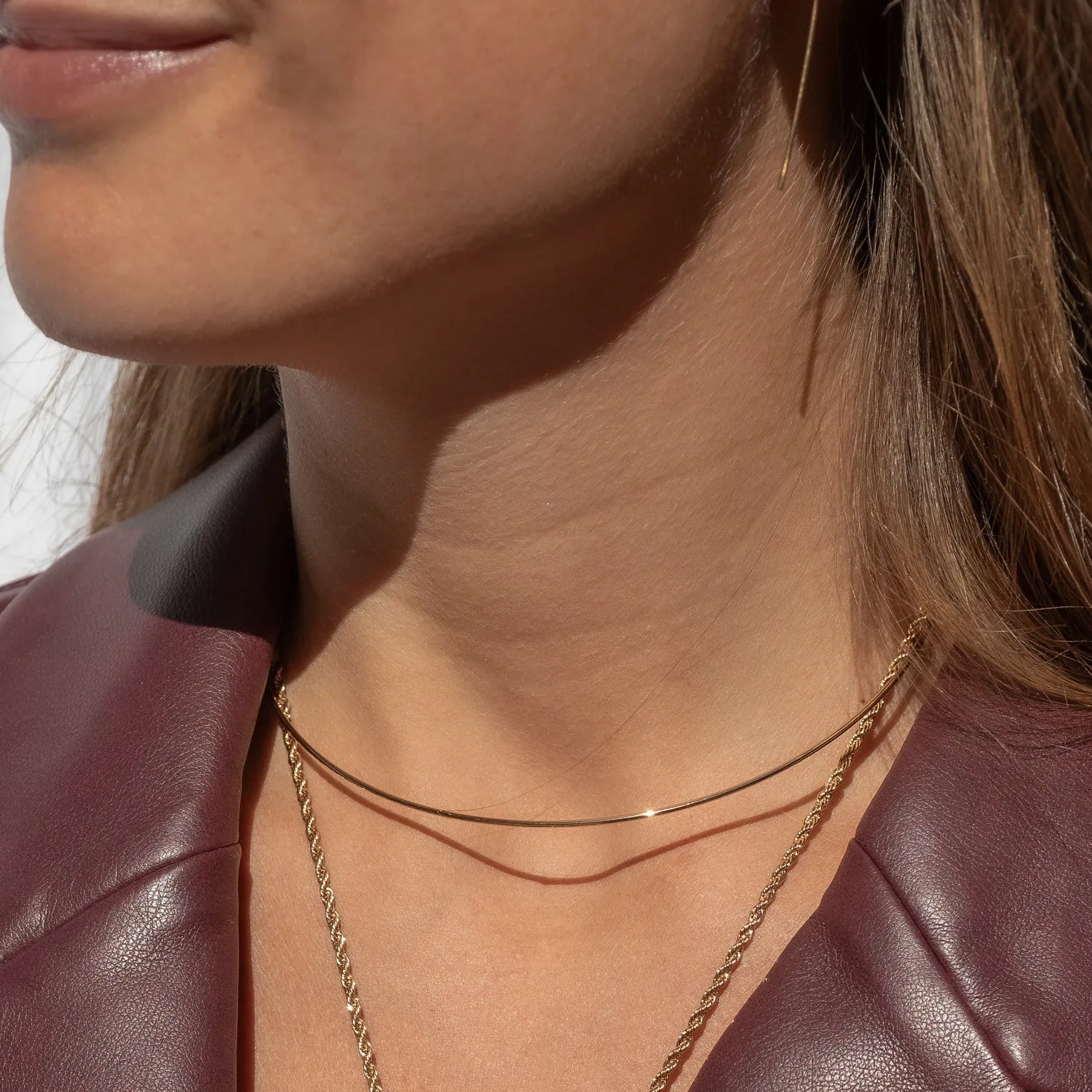 Colette Pearl Choker Necklace sold by Thatch product image thumbnail 5