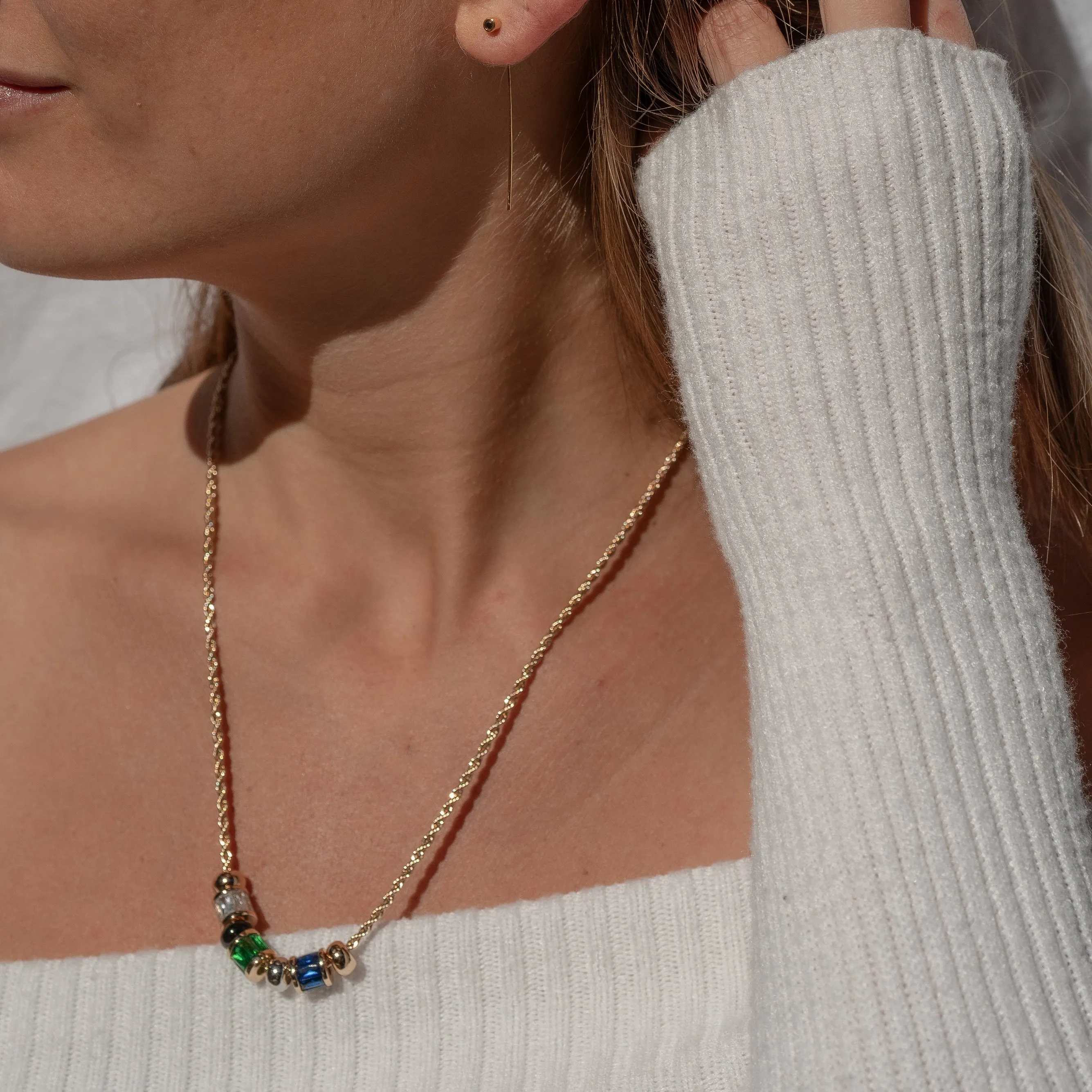 Dalí Green Necklace sold by Thatch product image thumbnail 3