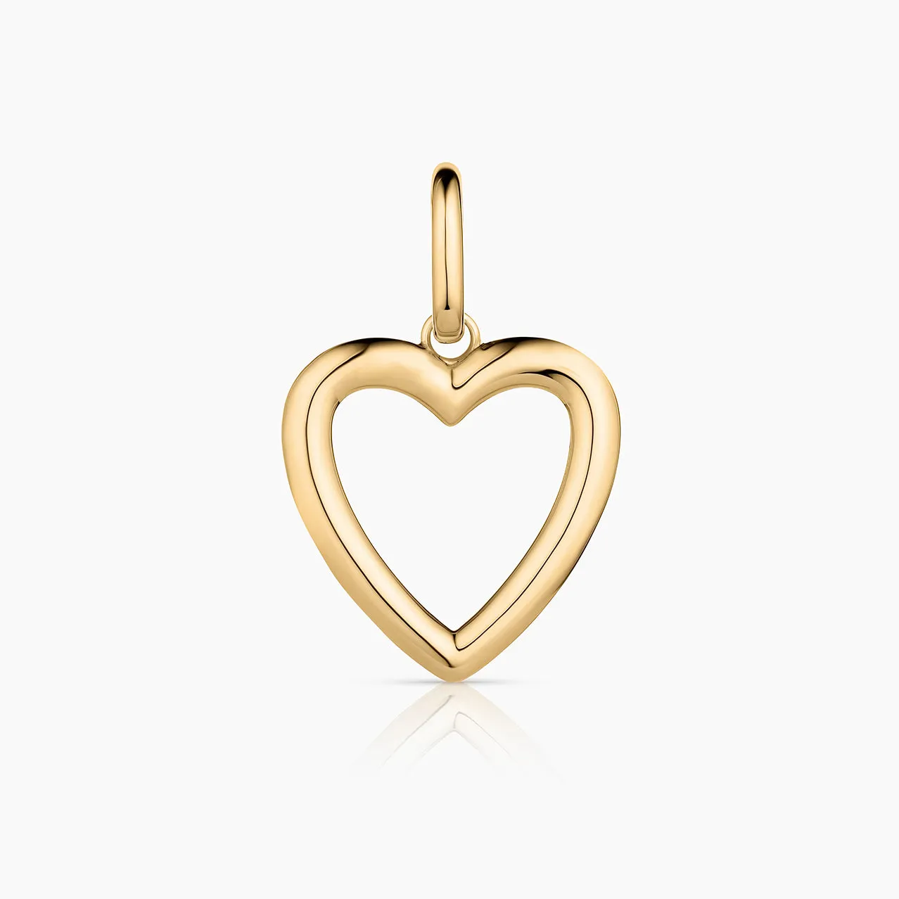 Open Heart Clip Necklace sold by Thatch product image thumbnail 4
