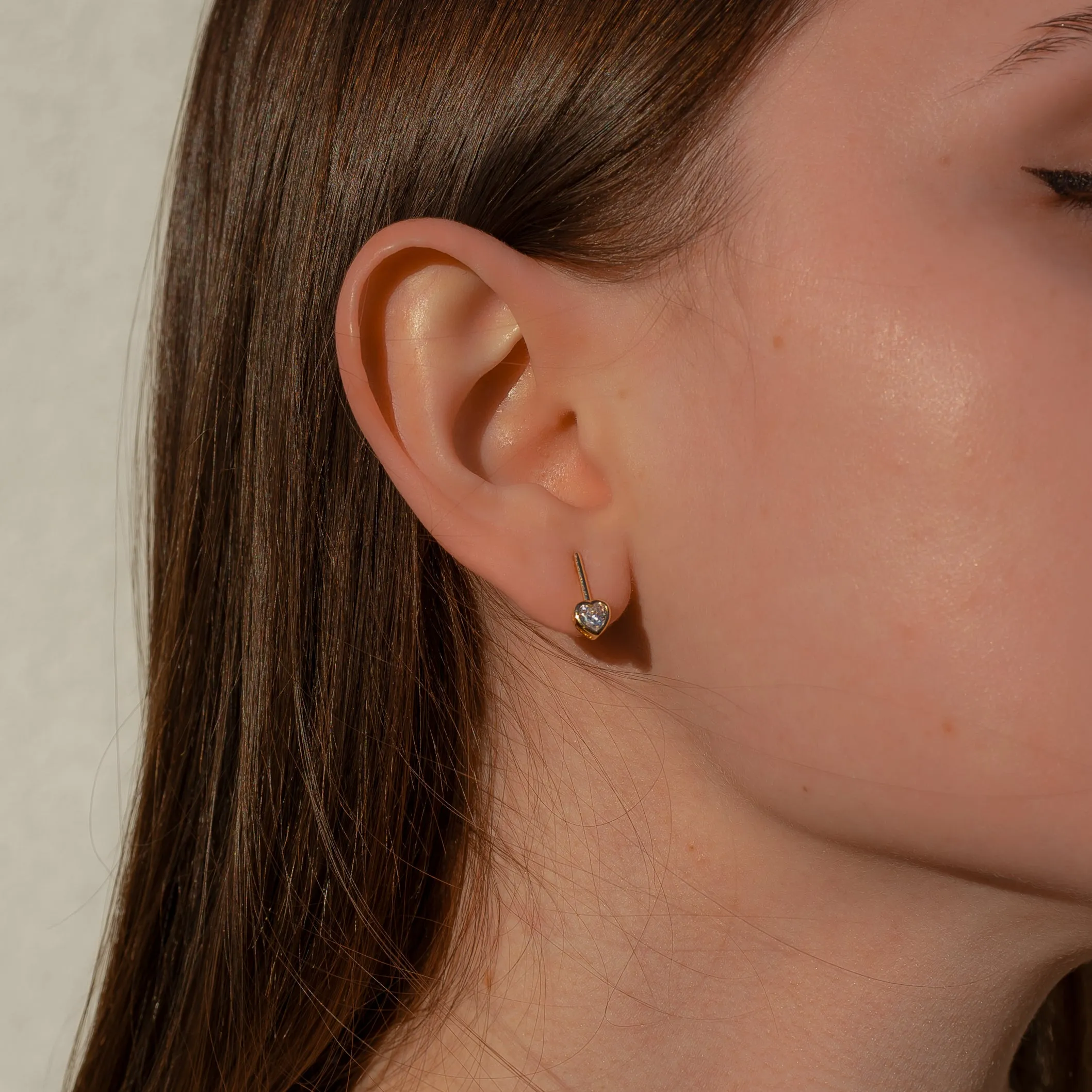 Noemi Heart Earrings sold by Thatch product image thumbnail 4