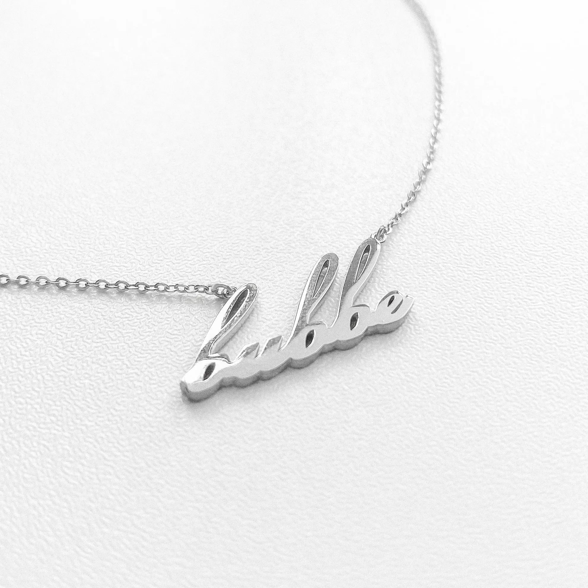 Bubbe Script Necklace sold by Thatch product image thumbnail 2