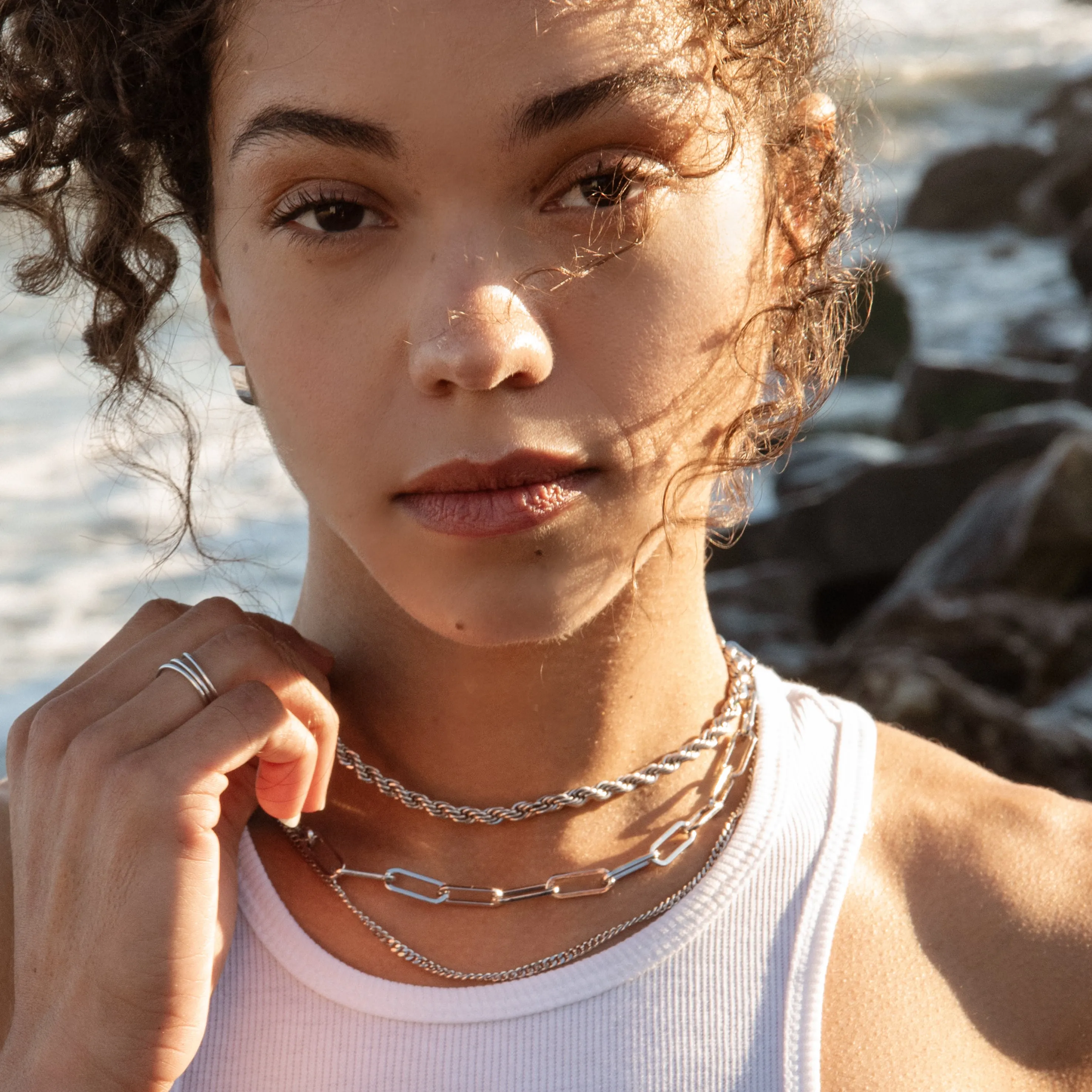 Bowie Rope Necklace sold by Thatch product image thumbnail 3