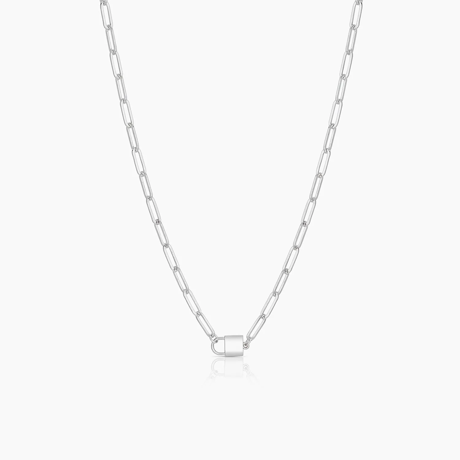 Jessa Lock Necklace sold by Thatch product image thumbnail 3