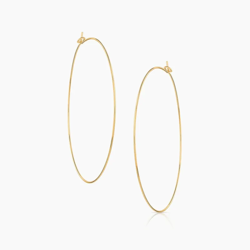 Lola Hoop Earrings made by Thatch