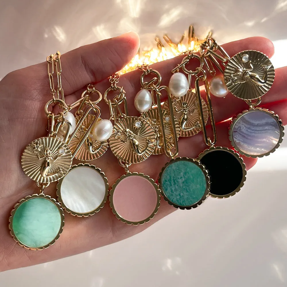 Paradiso Mermaid Mother Of Pearl Necklace sold by Thatch product image thumbnail 4