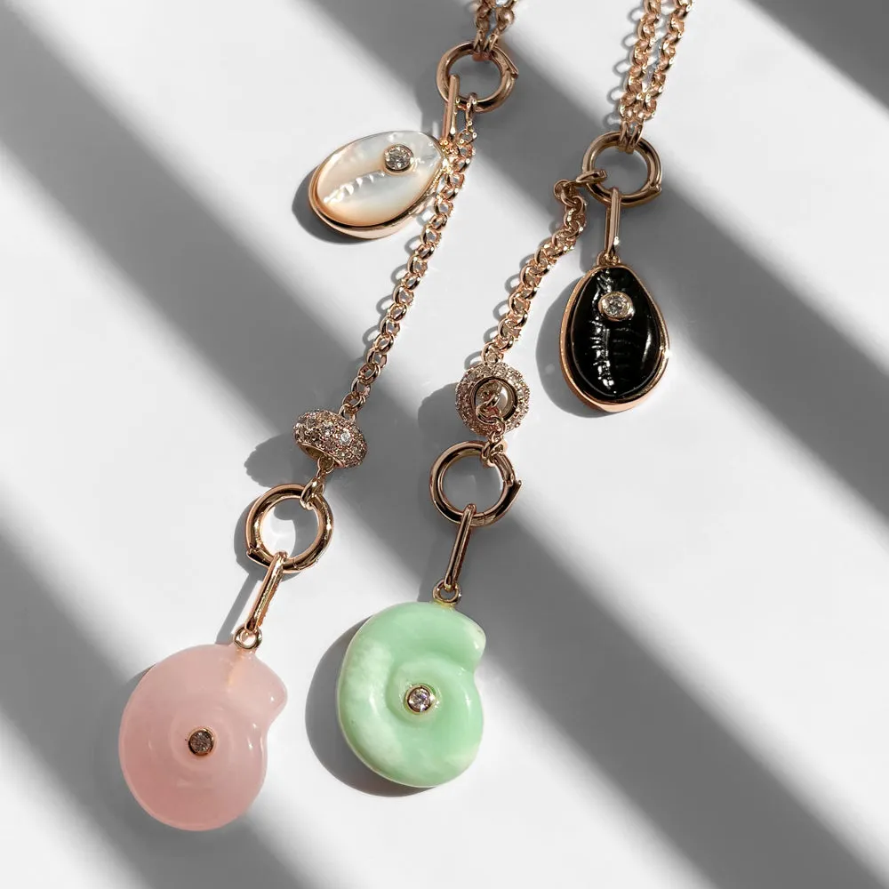 Vienna Rolo Charm Lariat Necklace sold by Thatch product image thumbnail 5