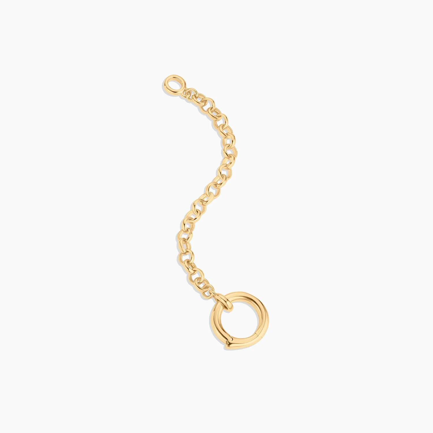 Vienna Rolo Charm Lariat Necklace sold by Thatch product image thumbnail 4