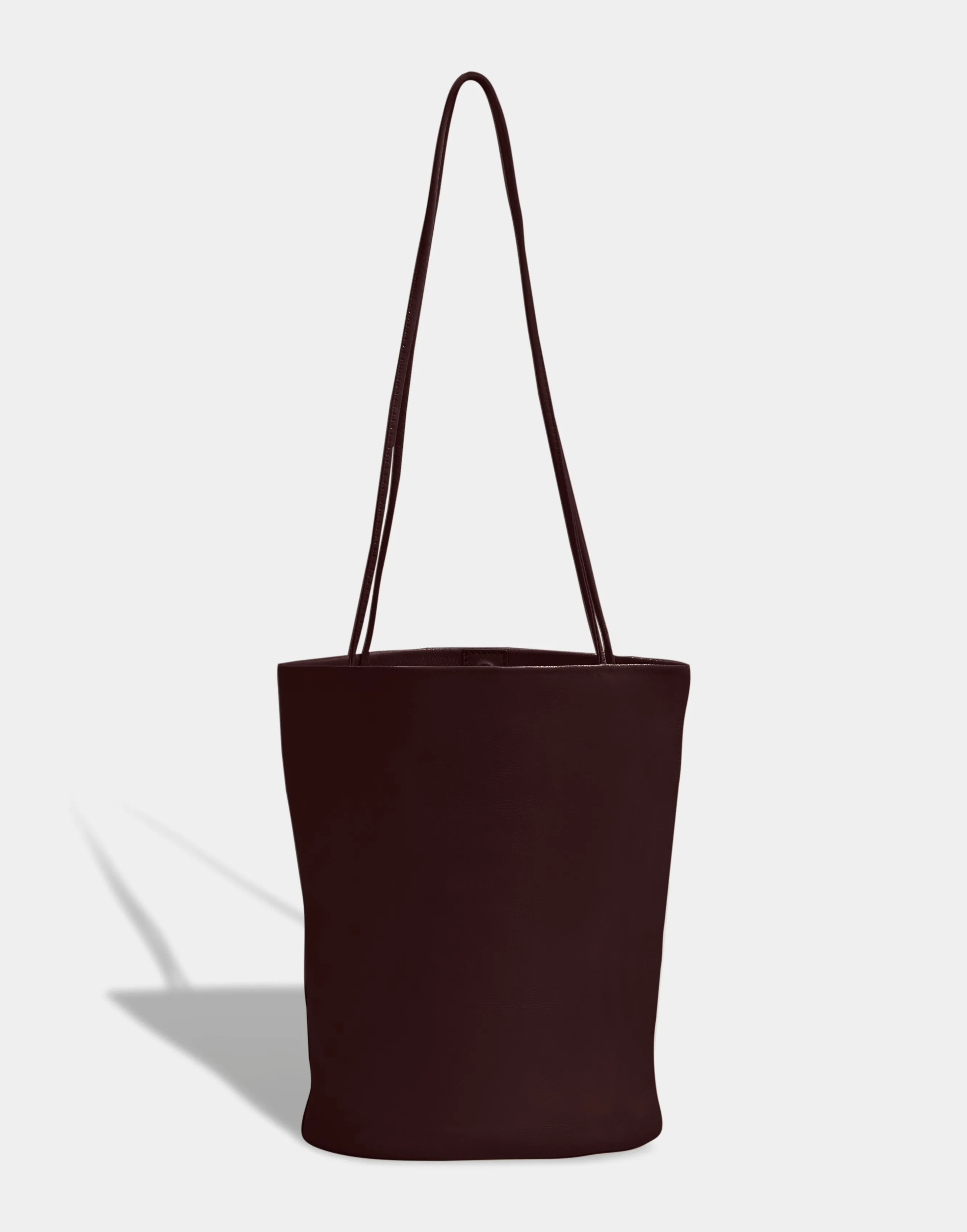 Drape Oval Bucket | Burgundy sold by Modern Weaving product image thumbnail 2