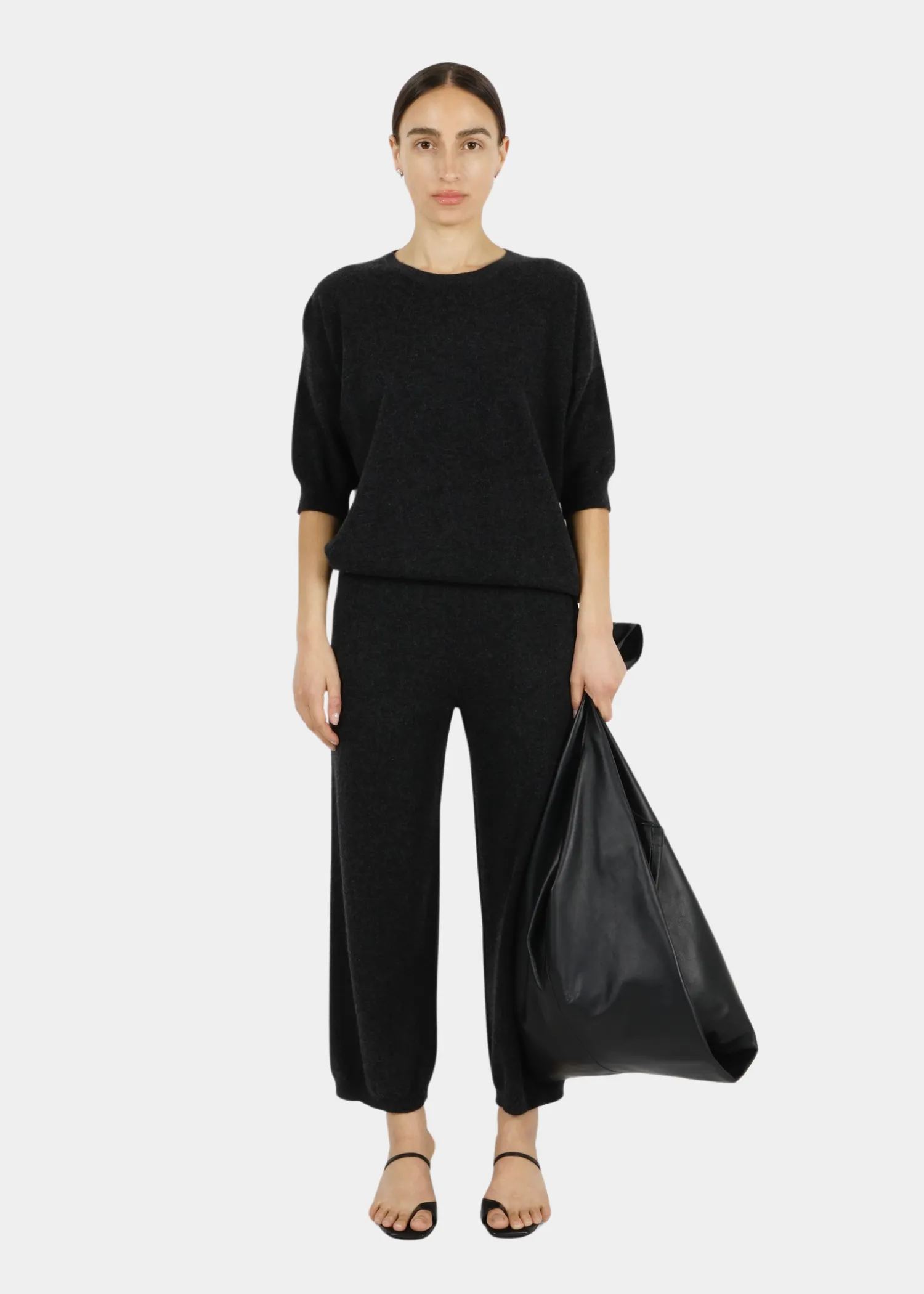 Cashmere Easy Pant | Black Cashmere sold by Modern Weaving product image thumbnail 5