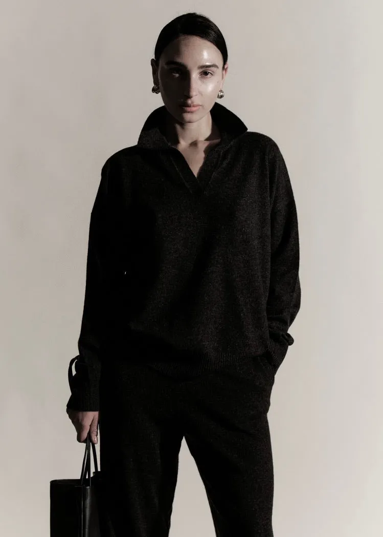 Cashmere Easy Pant | Black Cashmere sold by Modern Weaving product image thumbnail 3