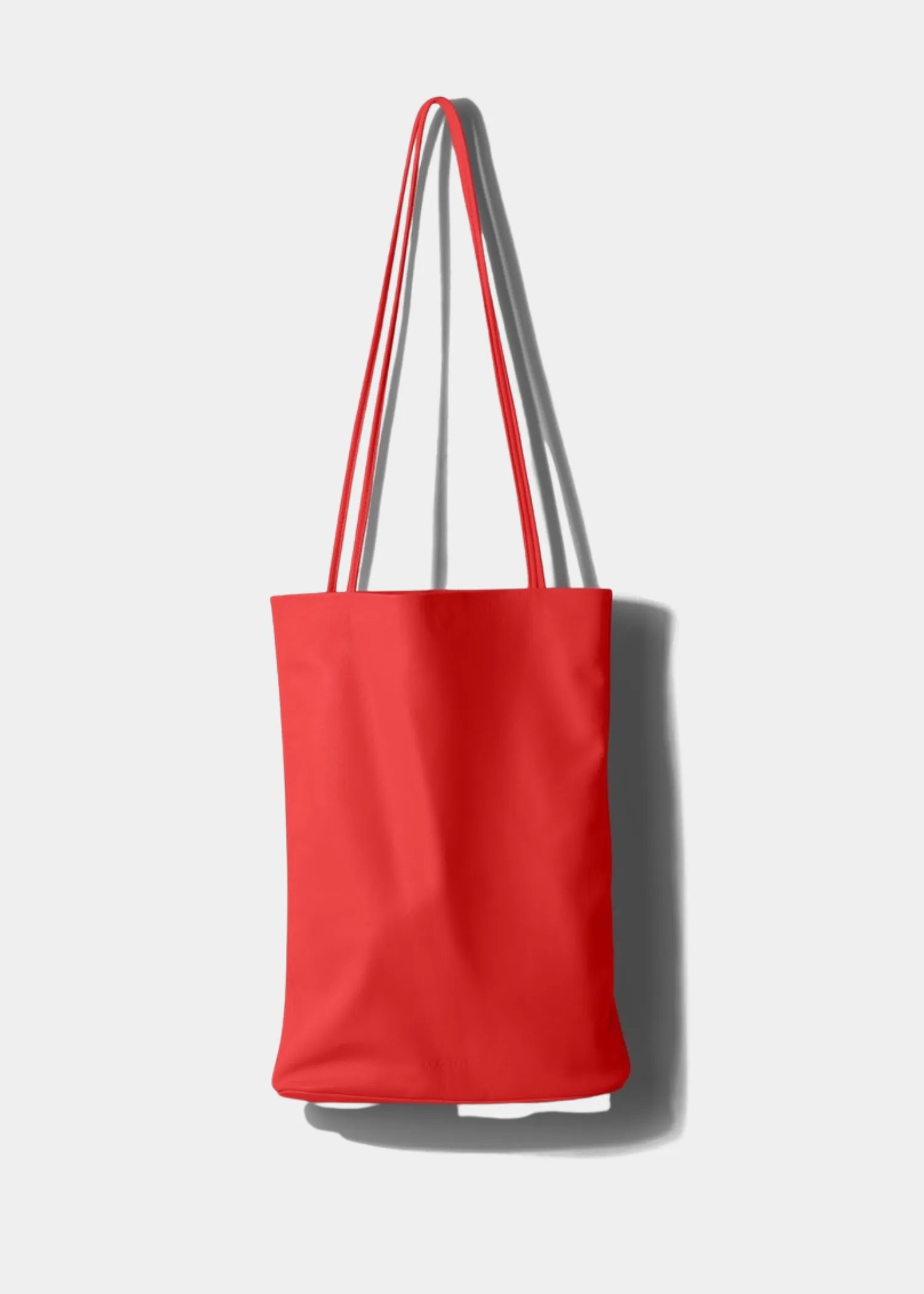 Slim Elongated Tote | Crimson sold by Modern Weaving