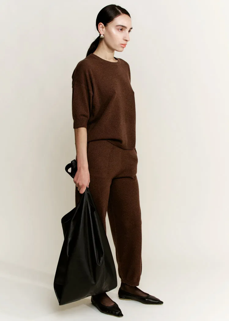 Cashmere Boyfriend Tee | Cinnamon Cashmere sold by Modern Weaving product image thumbnail 2
