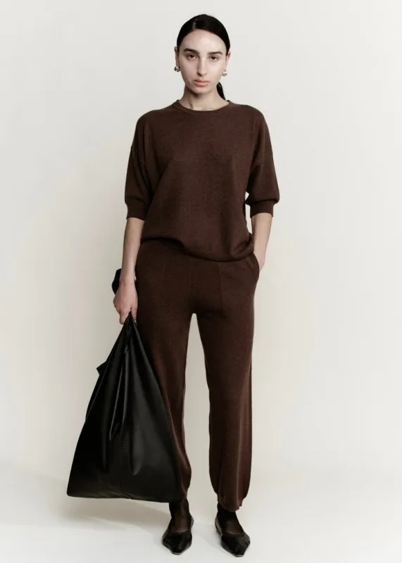 Cashmere Boyfriend Tee | Cinnamon Cashmere sold by Modern Weaving