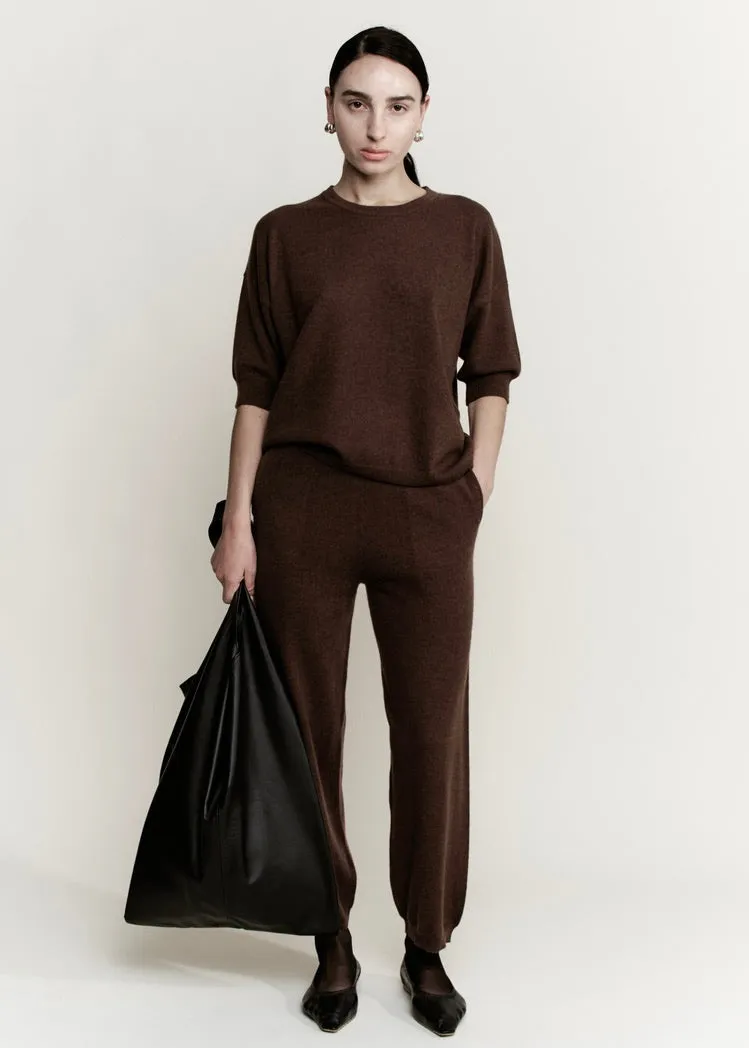 Cashmere Boyfriend Tee | Cinnamon Cashmere sold by Modern Weaving