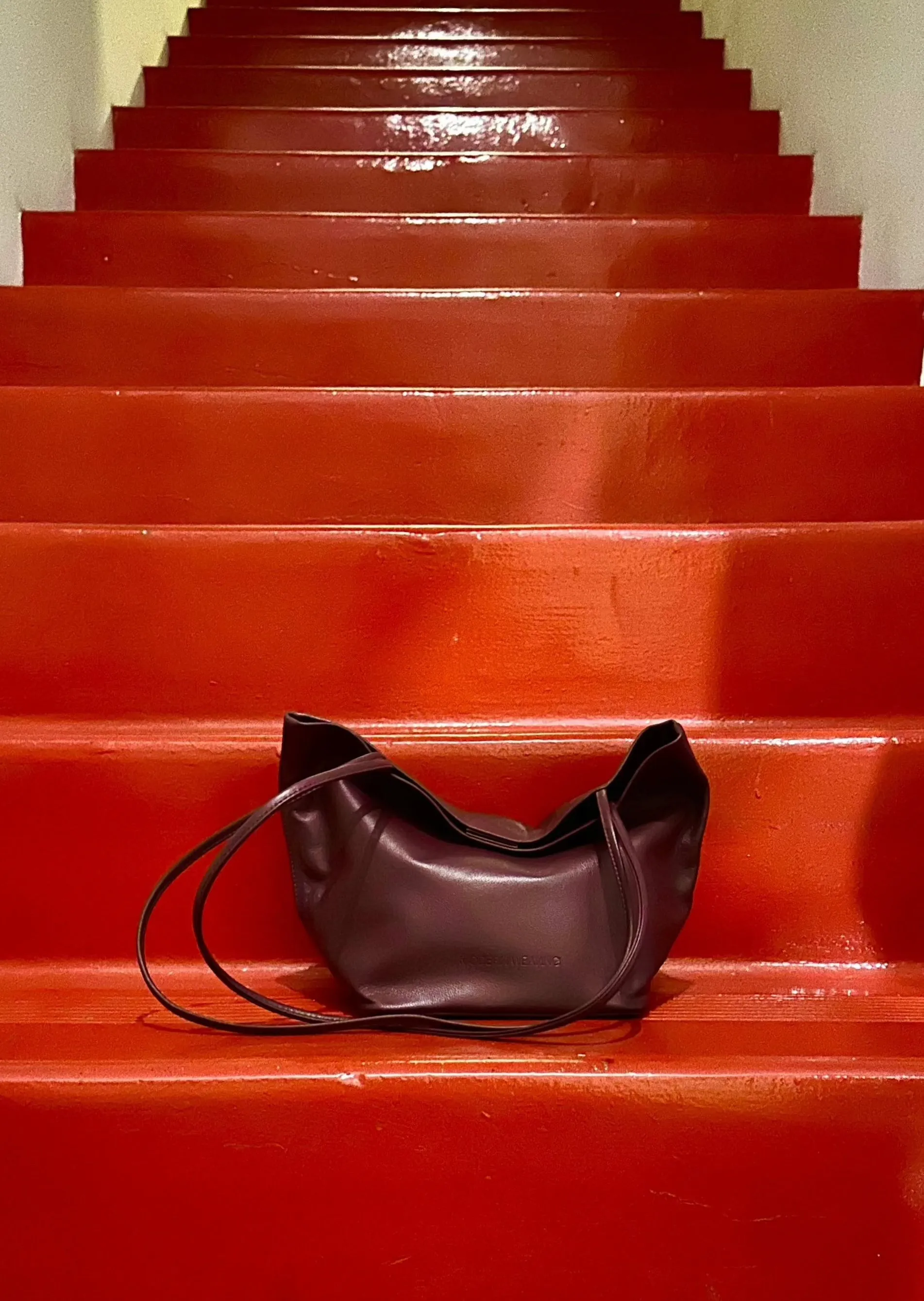 Relaxed Basket Bag | Burgundy sold by Modern Weaving product image thumbnail 2