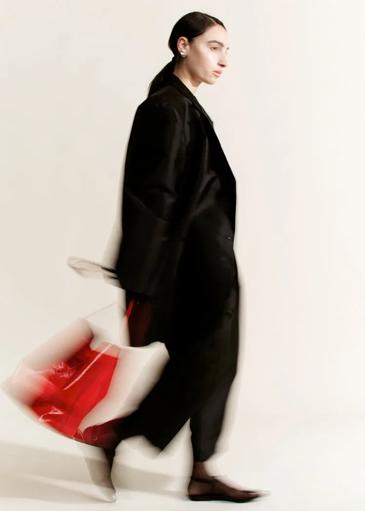 Infinity Single Strap Tall Crossbody | Glossed Crimson sold by Modern Weaving product image thumbnail 5