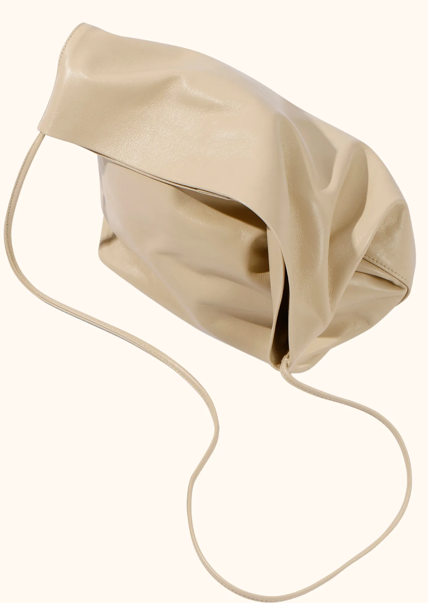Single Strap Tall Crossbody | Taupe sold by Modern Weaving
