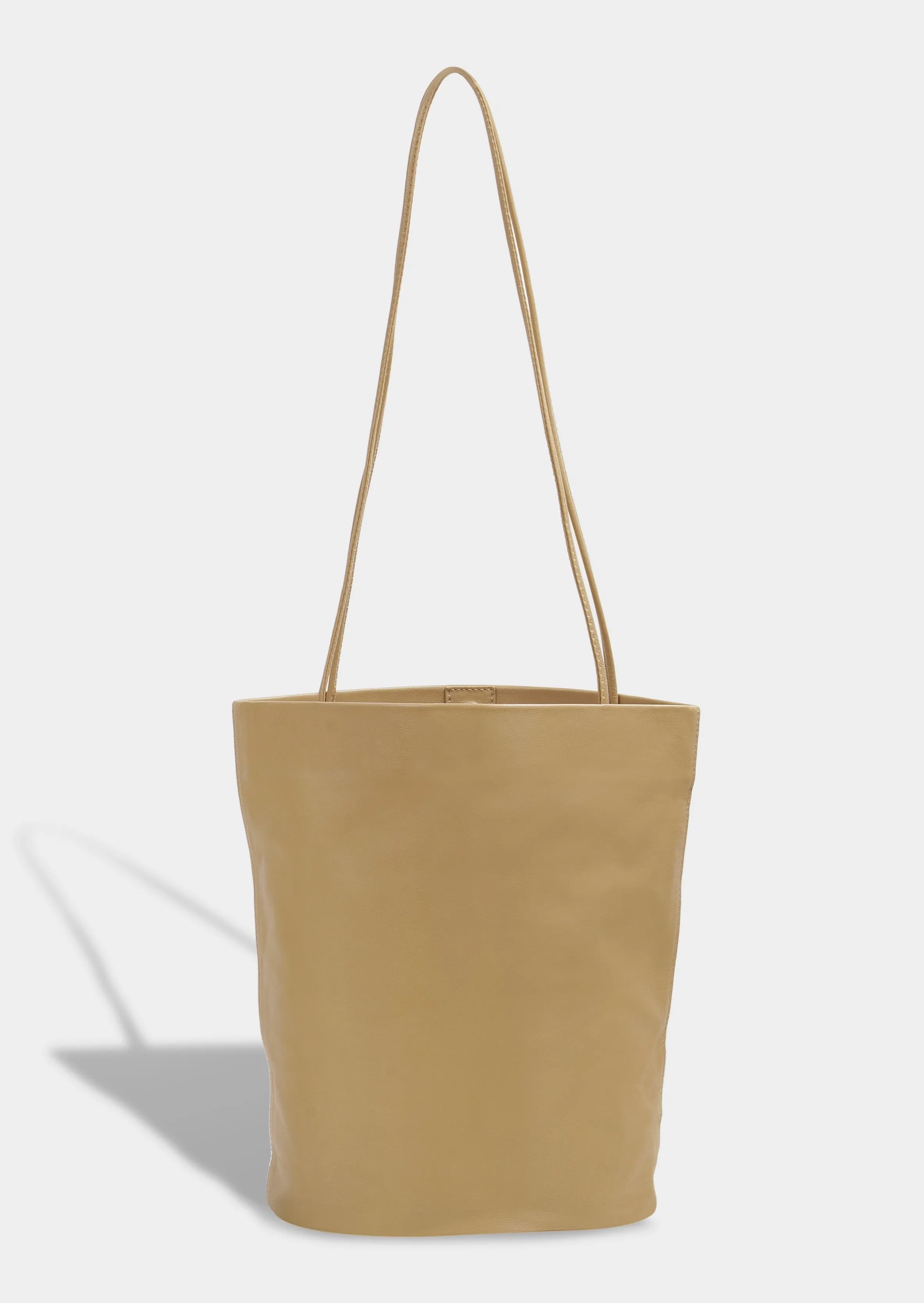 Drape Oval Bucket | Camel sold by Modern Weaving product image thumbnail 4