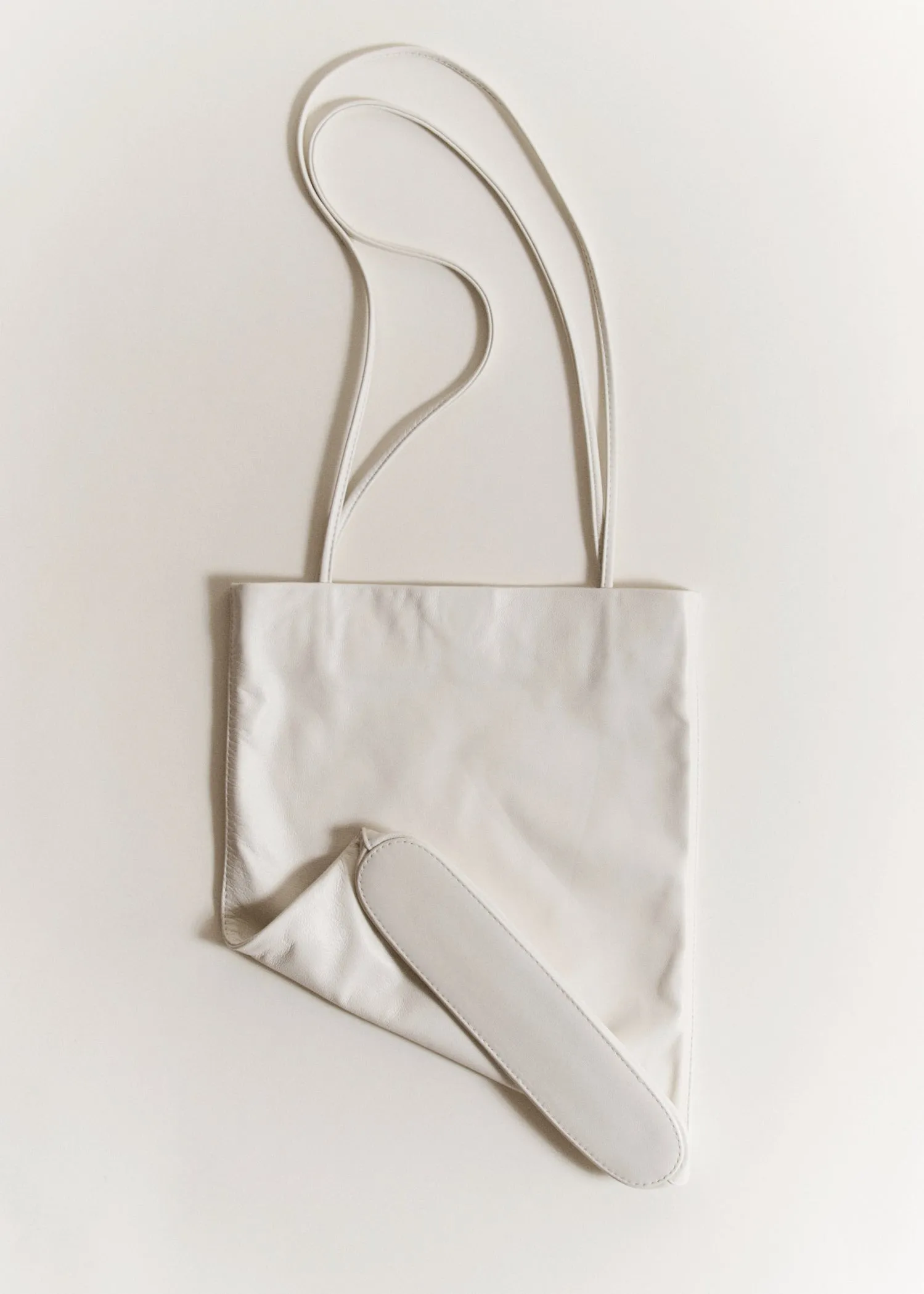 Slim Elongated Tote | Taupe sold by Modern Weaving product image thumbnail 4