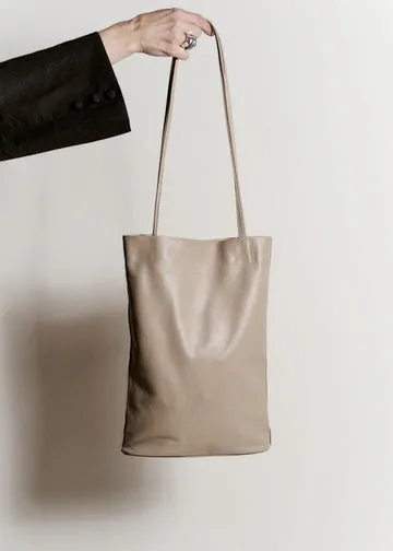 Slim Elongated Tote | Taupe sold by Modern Weaving product image thumbnail 2