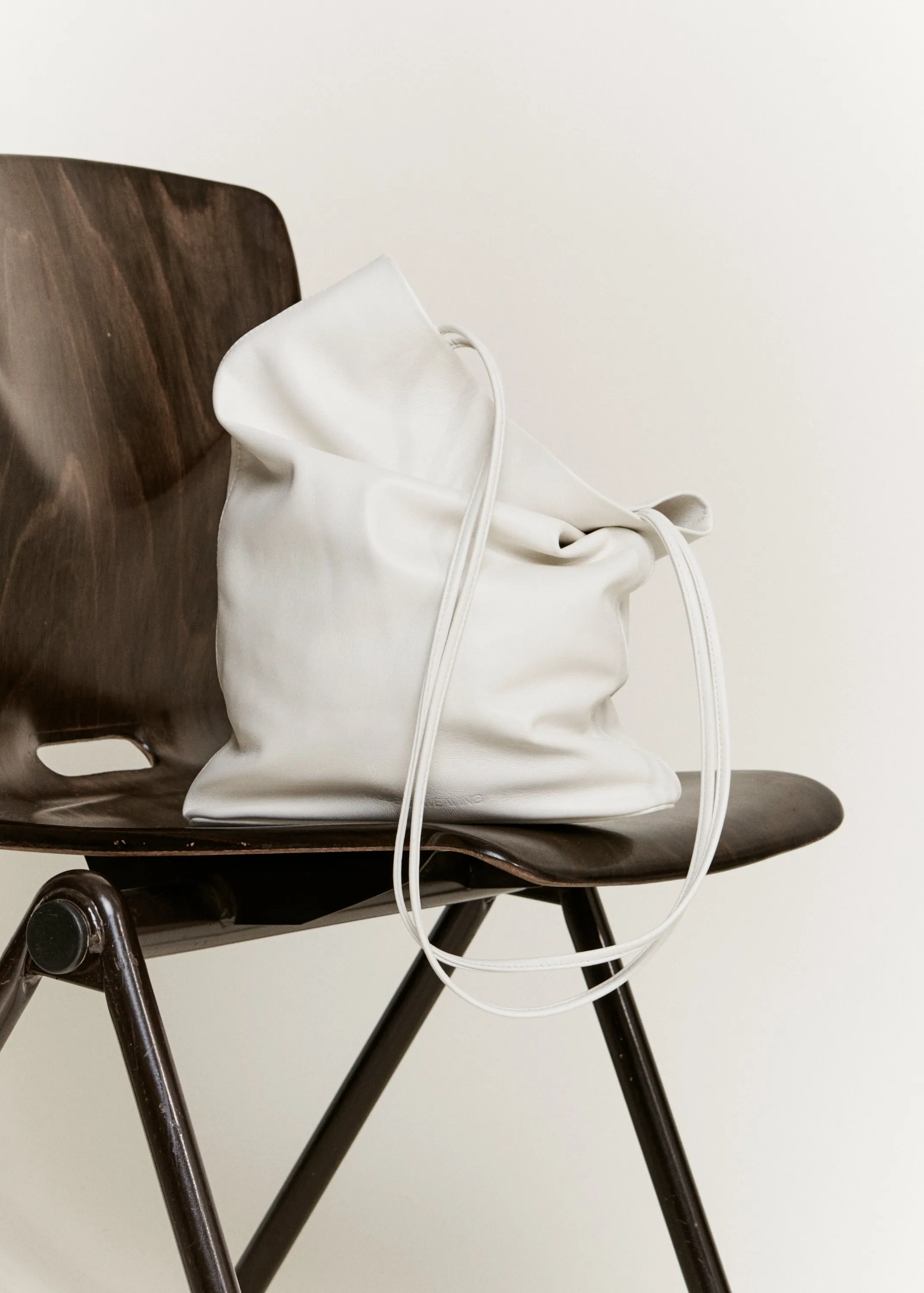 Slim Elongated Tote | Creme sold by Modern Weaving product image thumbnail 3