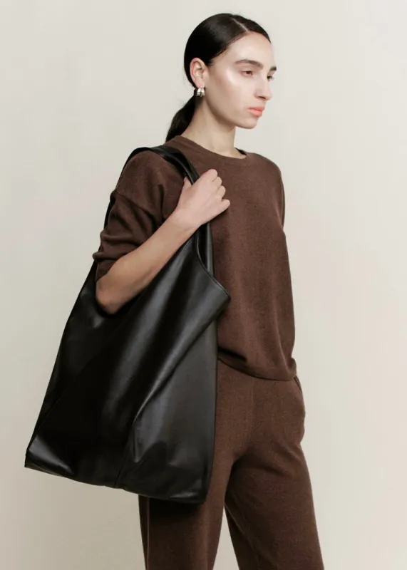 XL Oversize Shopper  | Black sold by Modern Weaving