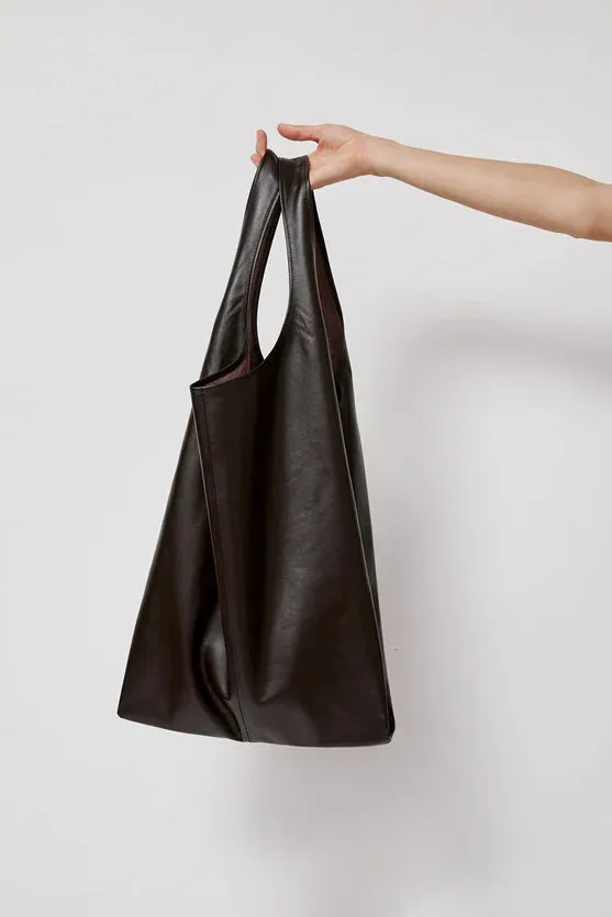 XL Oversize Shopper | Braun sold by Modern Weaving product image thumbnail 2