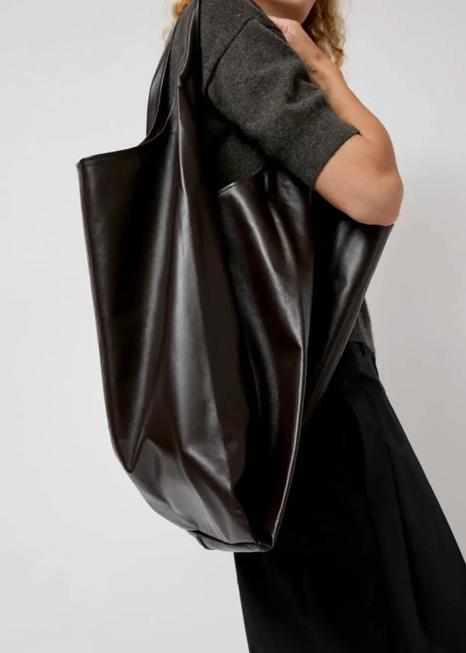 XL Oversize Shopper | Braun sold by Modern Weaving